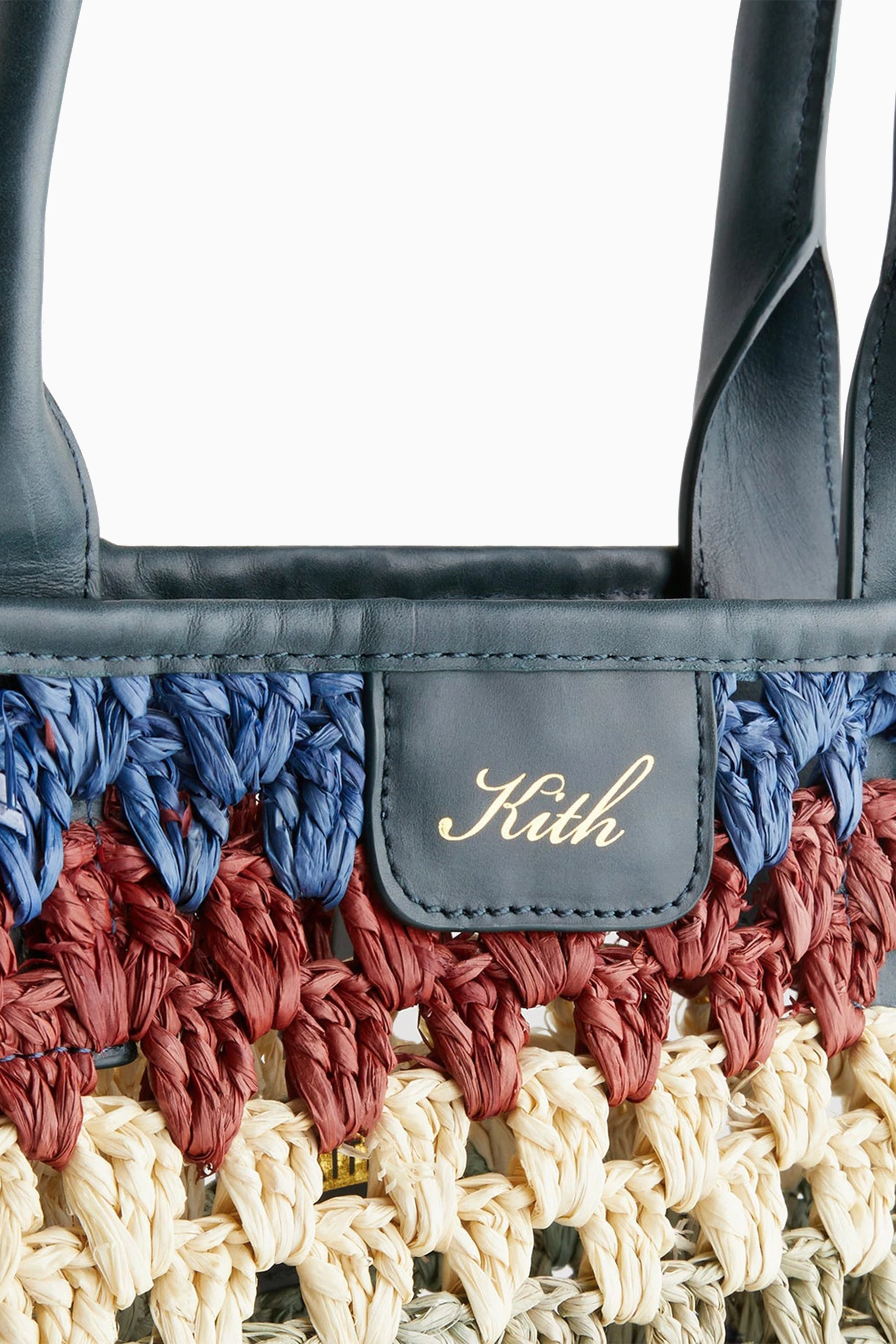 Buy Kith Multicolour Haven Oversized Tote Bag in Raffia Crochet