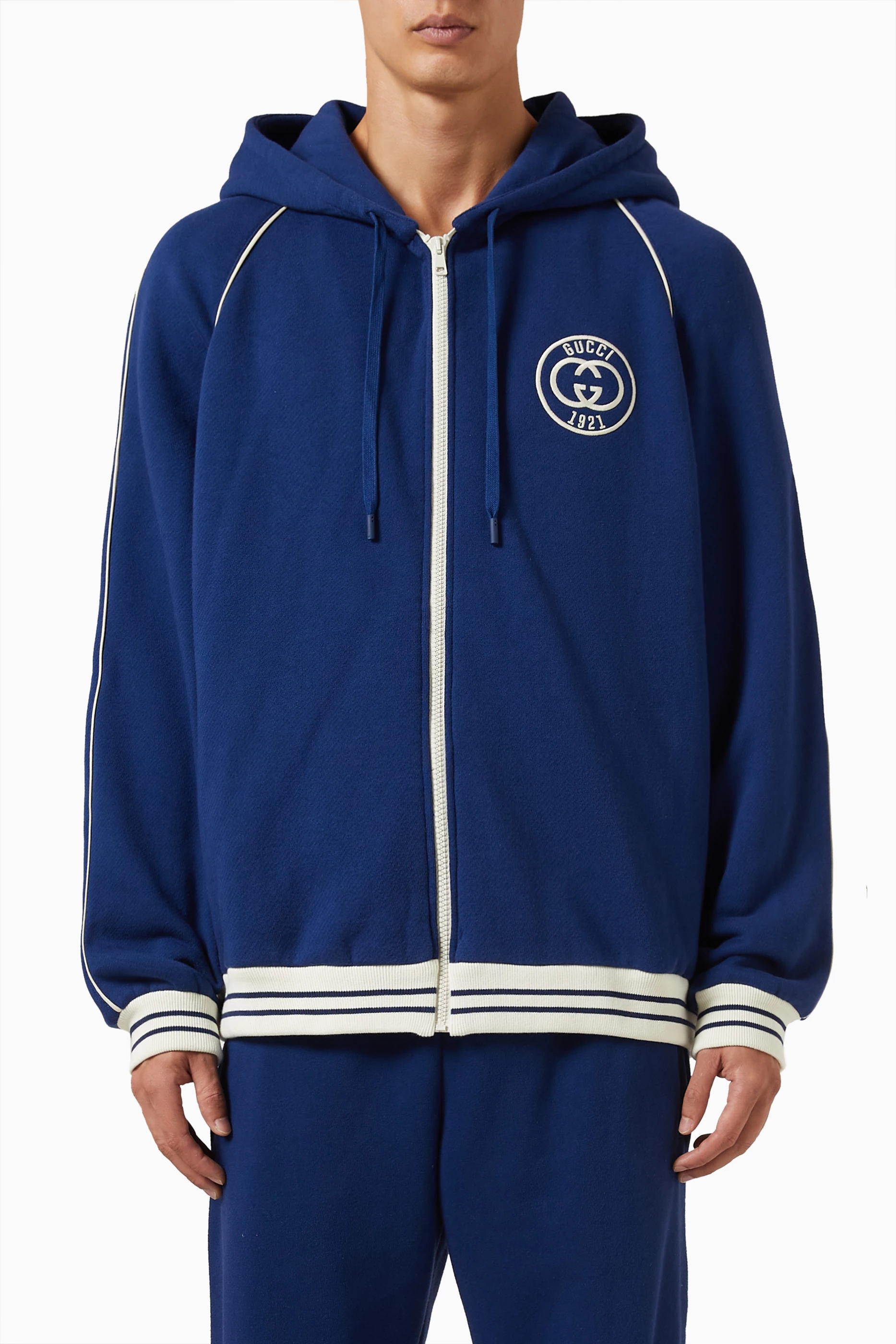 Gucci fleece deals hoodie