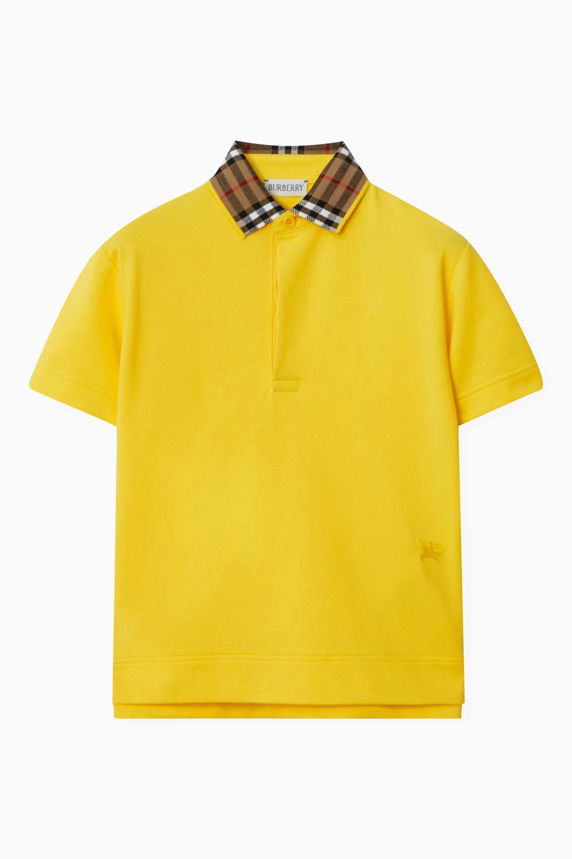 Burberry hotsell check polo