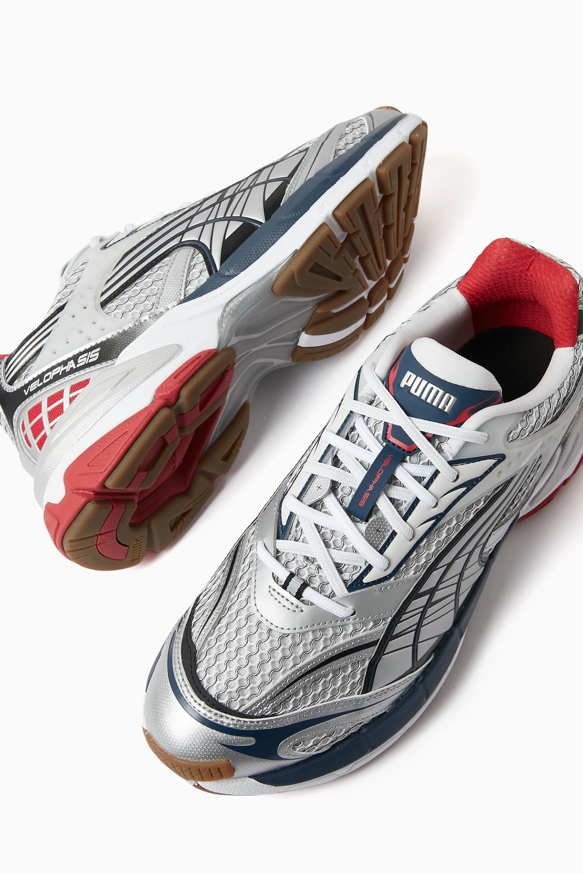Buy Puma Grey Velophasis Phased Sneakers in Mesh for Men in Oman