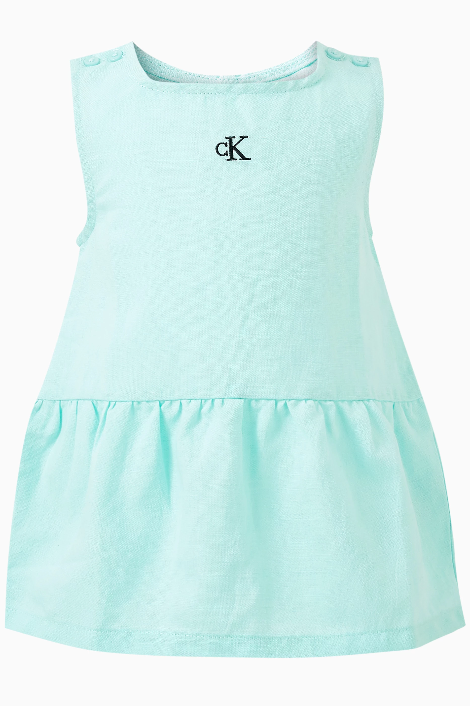Teal calvin klein dress hot sale