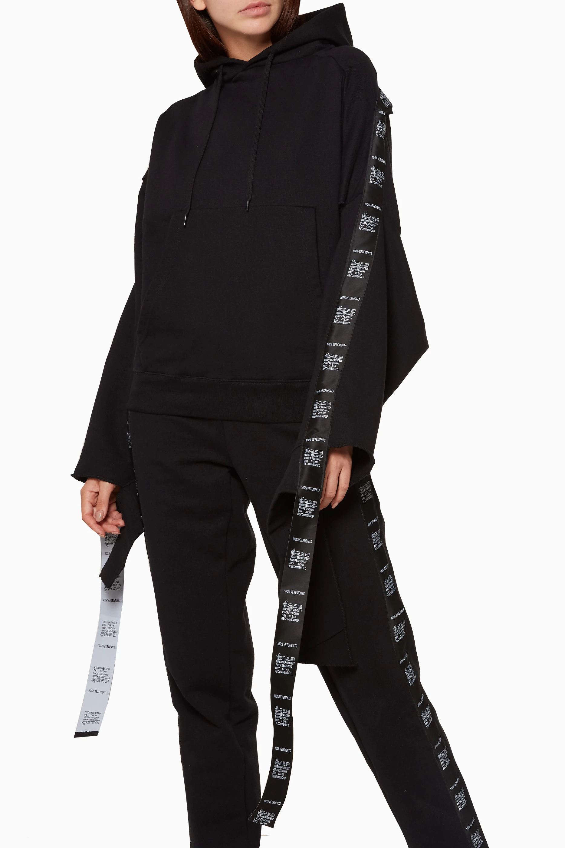 Vetements tape hoodie outlet