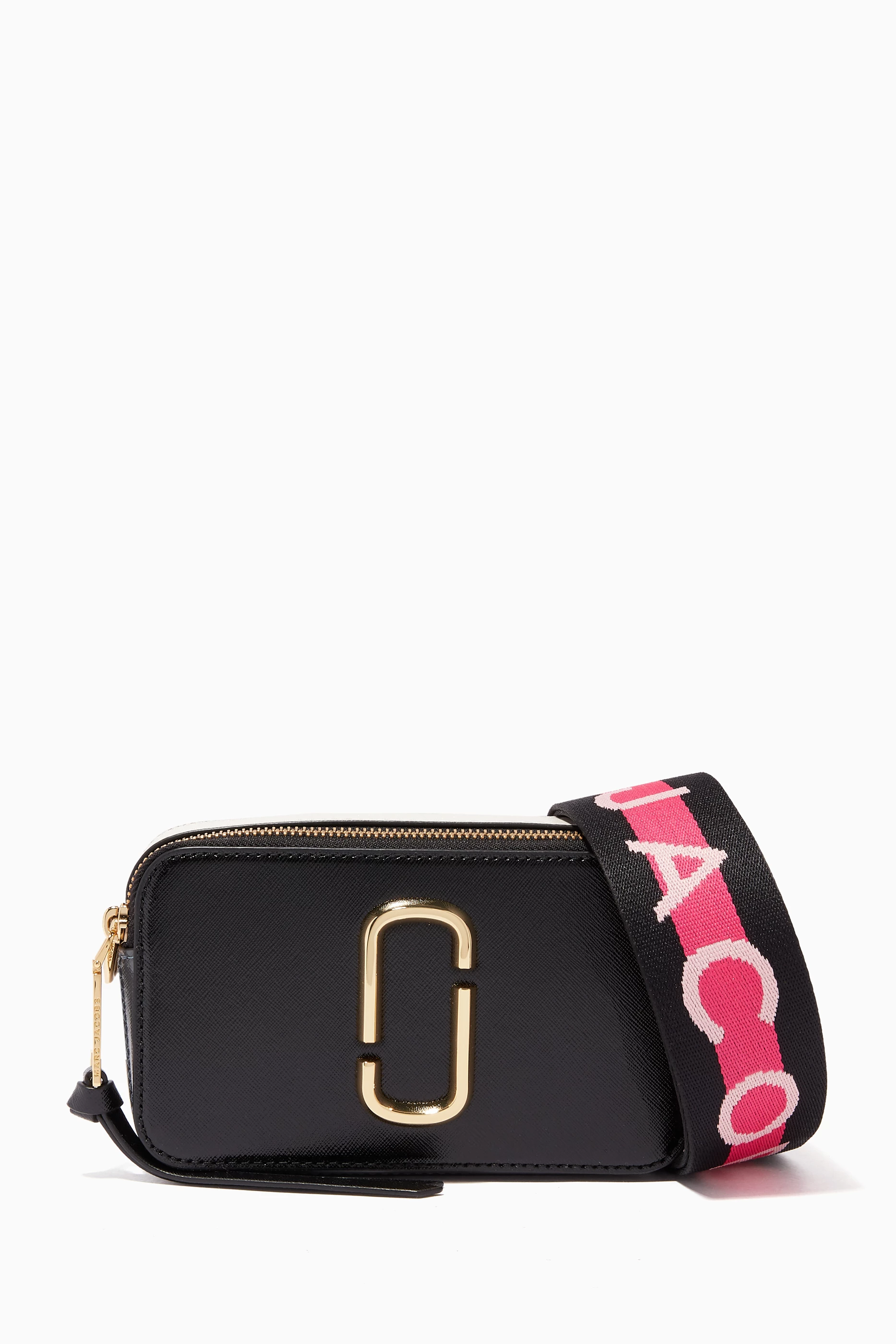 Buy Marc Jacobs Black Black Small Snapshot Shoulder Bag For Women Online Ounass Oman