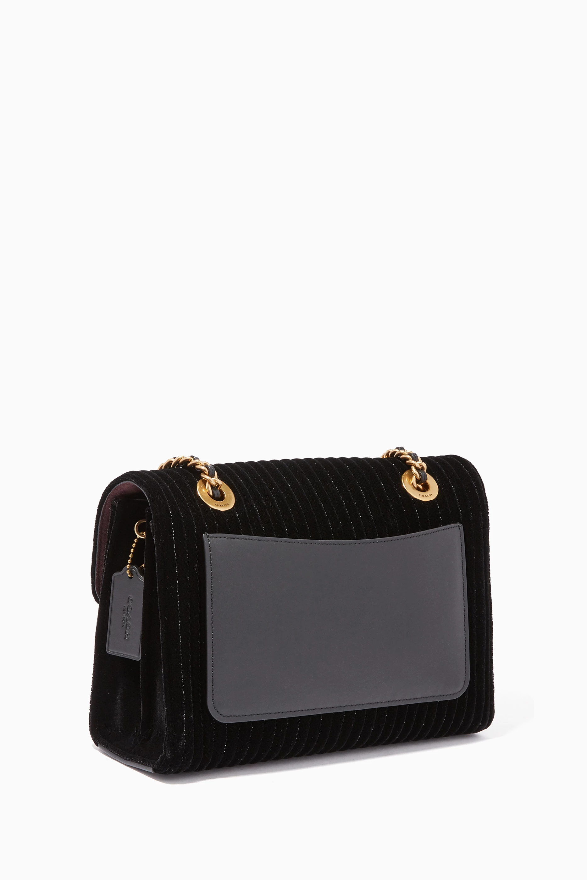 Coach quilted velvet parker shoulder bag new arrivals