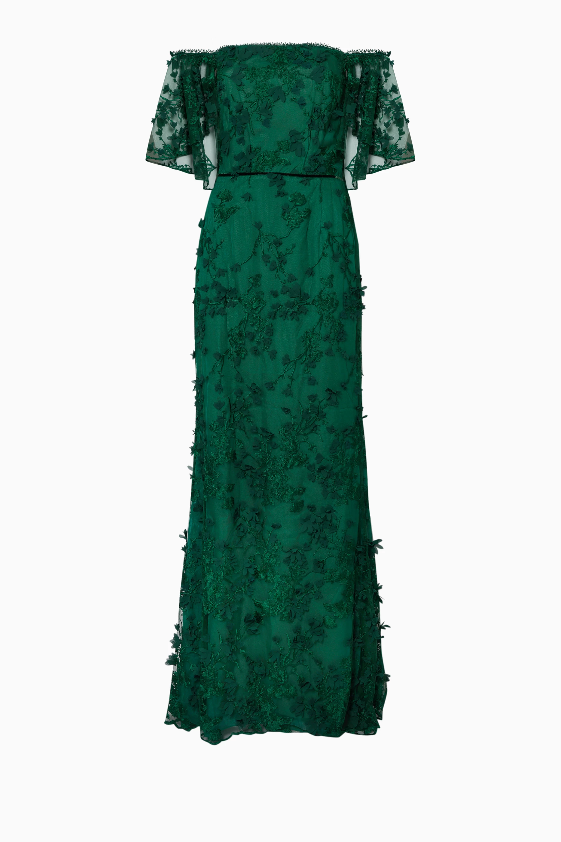 chinese dress ladies Marchesa Notte Chartreuse Dress  Green Eyed Daisy