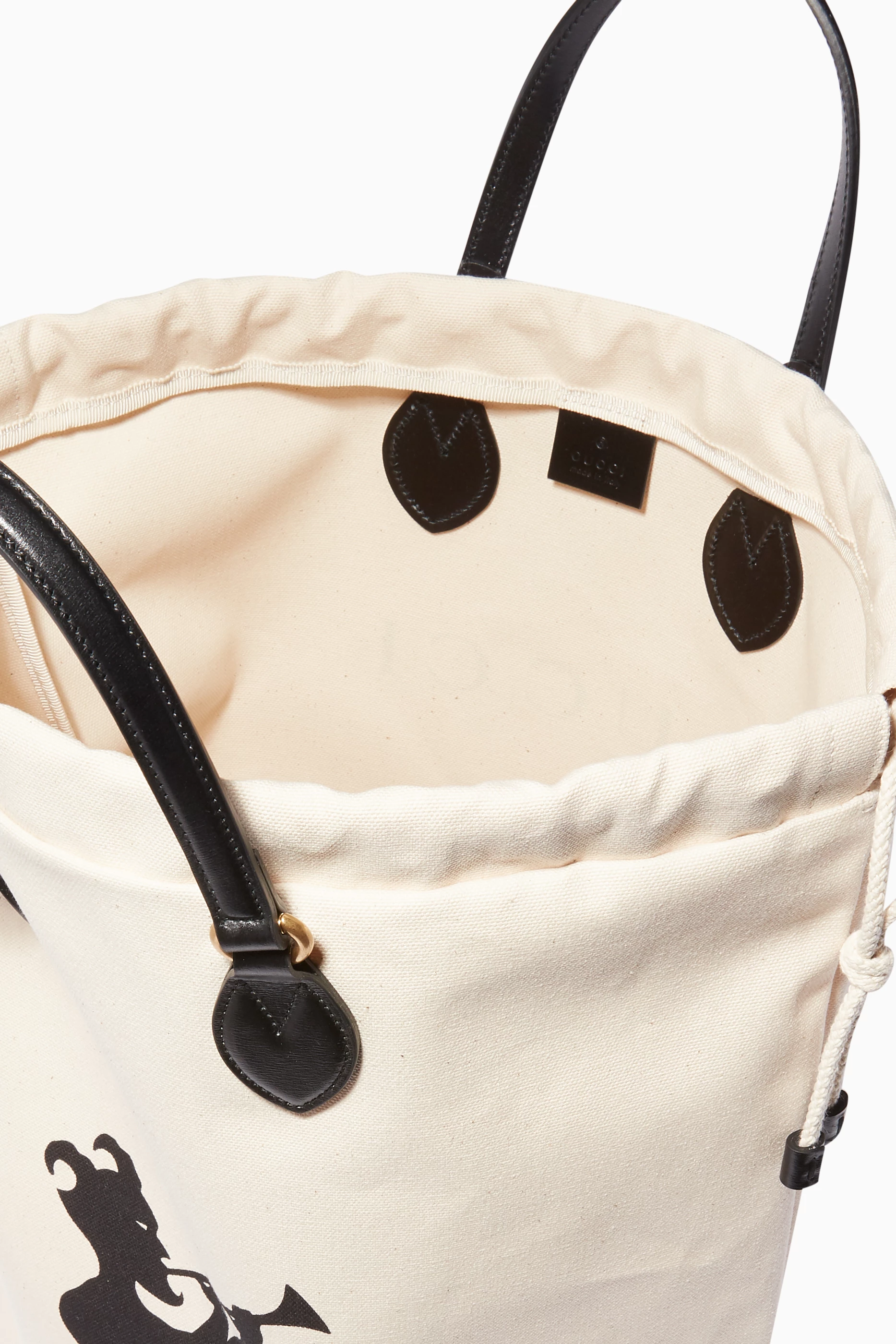 Buy Gucci Black Chateau Marmont Laundry Tote Bag For Women Online 