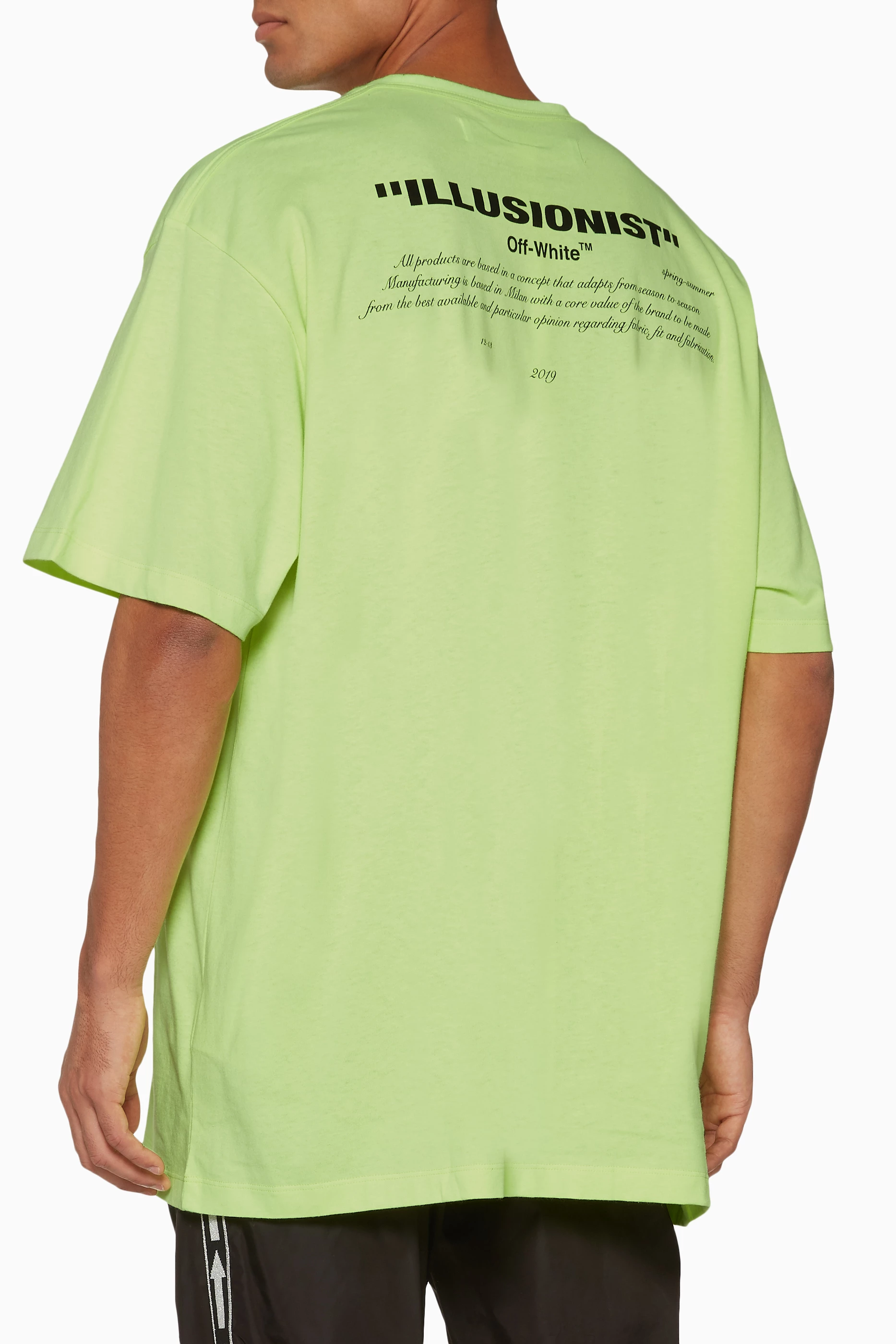 T-shirt Uomo Michael Jackson Neon - Ufficiale, Nera, 100% Cotone, Rock Off
