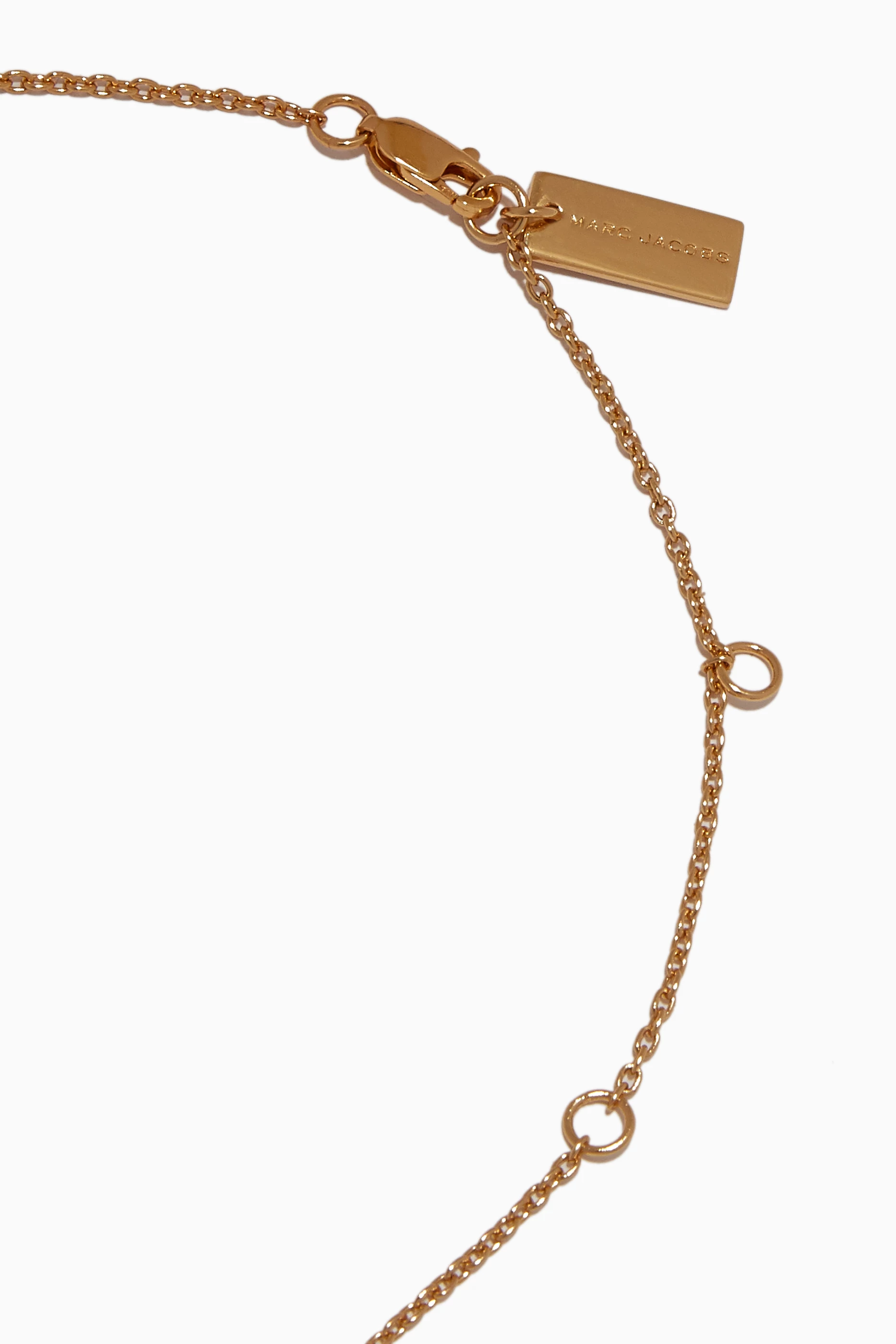Buy Marc Jacobs Gold Gold-Plated Redux Grunge E Pendant For