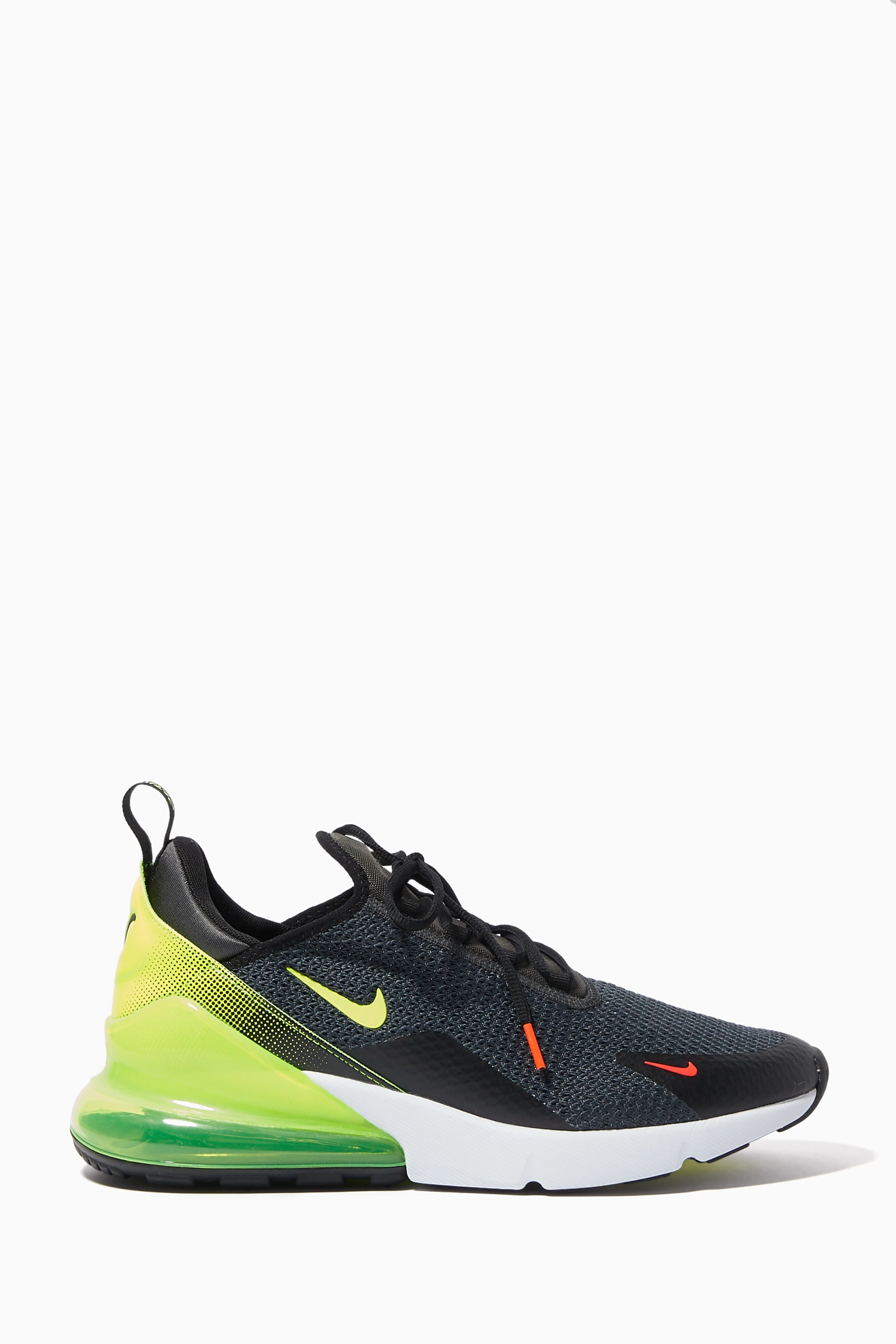 Buy Nike Black Air Max 270 Sneakers For Men Online Ounass Oman