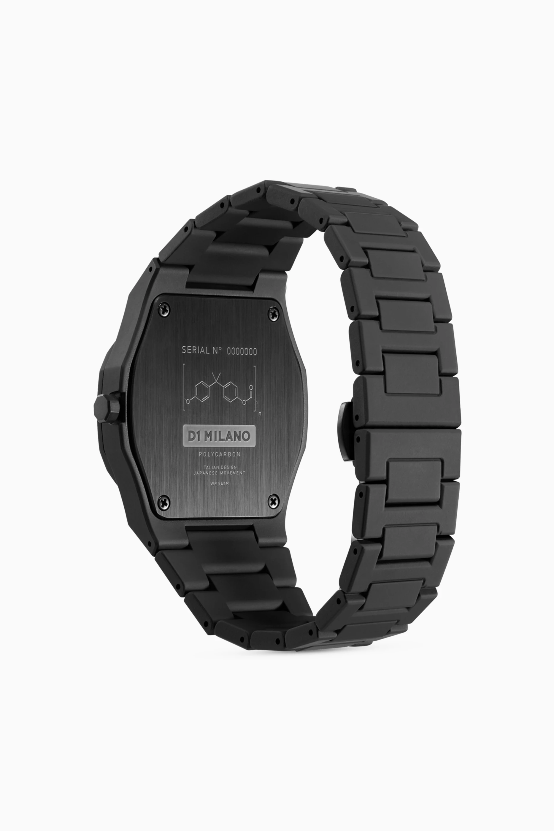 Buy D1 Milano Black Polycarbon 40mm Shadow Watch For Men Online Ounass Oman