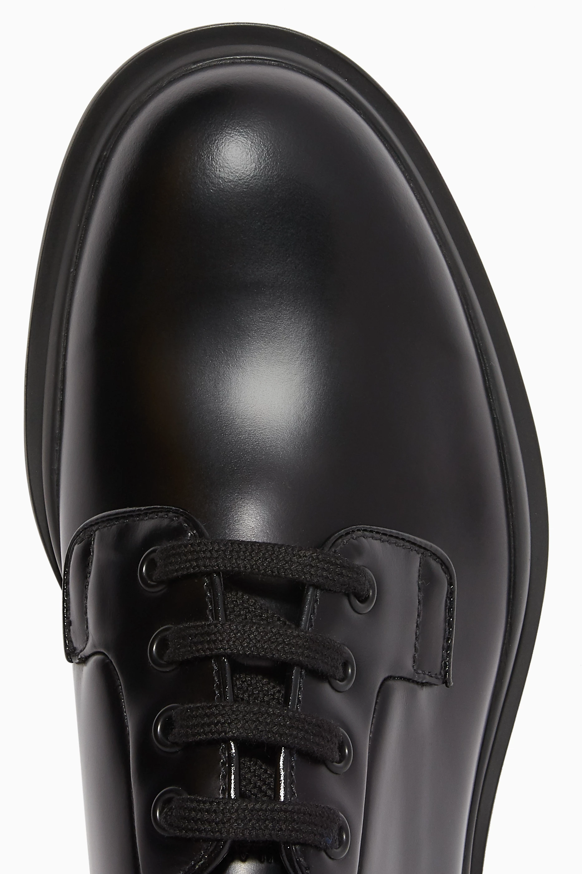 Buy Prada Black Levitate Derby Shoes For Men Online | Ounass 