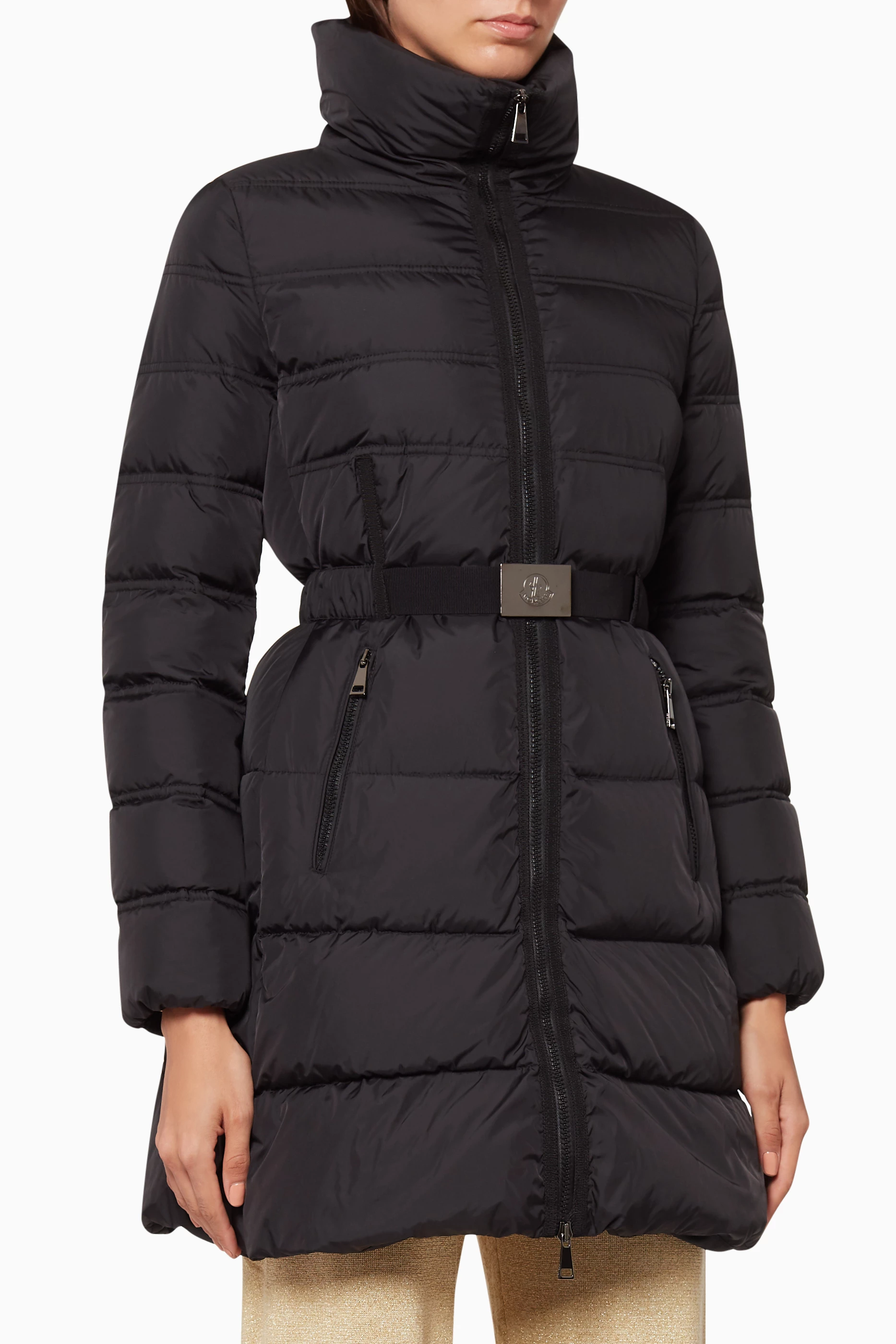 Buy Moncler Black Accenteur Jacket For Women Online Ounass Oman