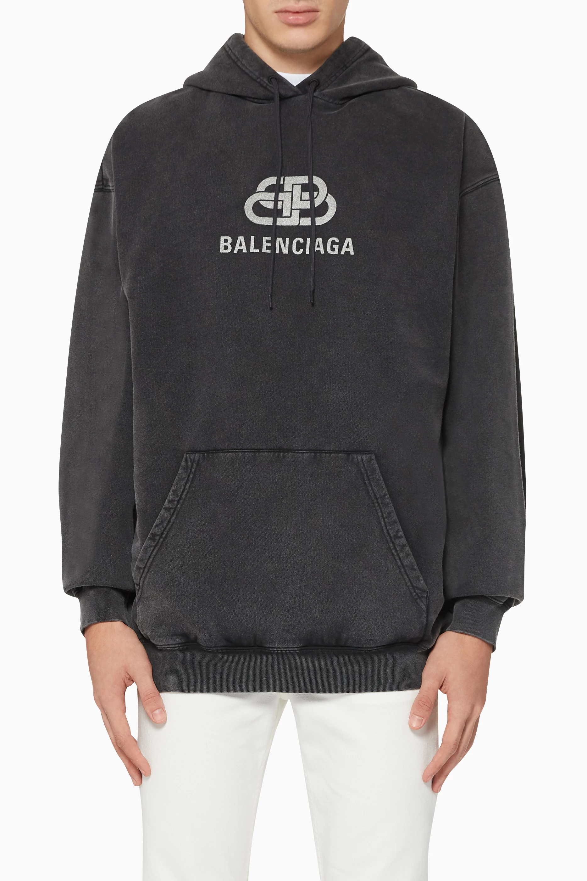 Balenciaga anthracite hoodie hot sale