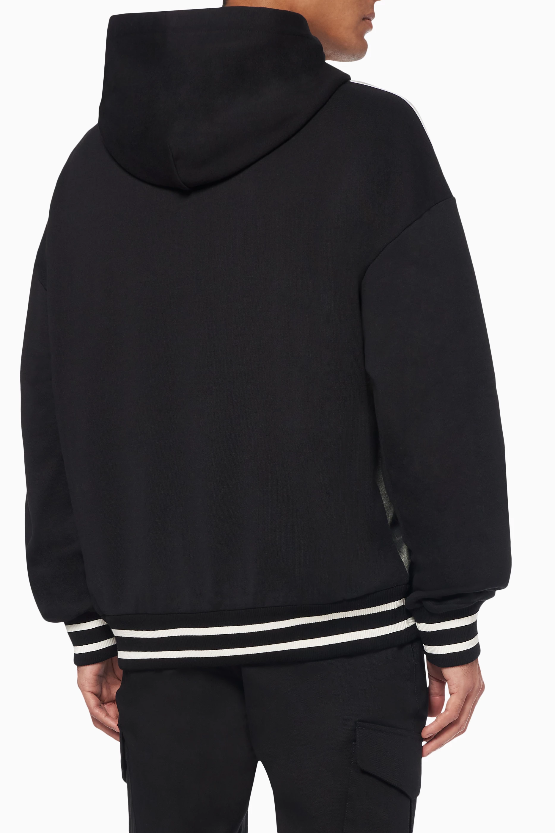 Buy Dolce & Gabbana Black James Dean Cotton Hoodie For Men Online 