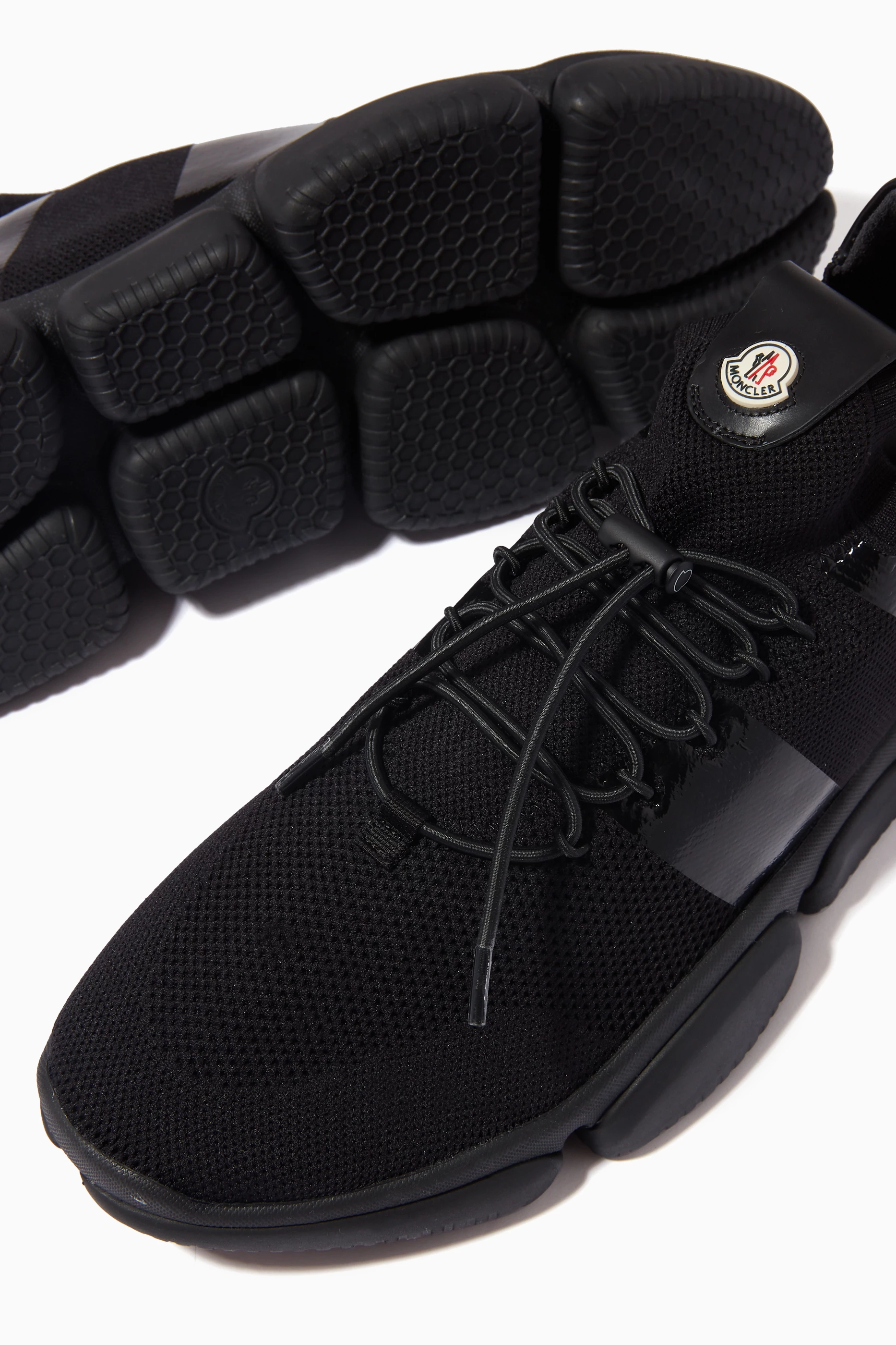 Buy Moncler Black The Bubble Knit Sneaker For Men Online | Ounass Oman