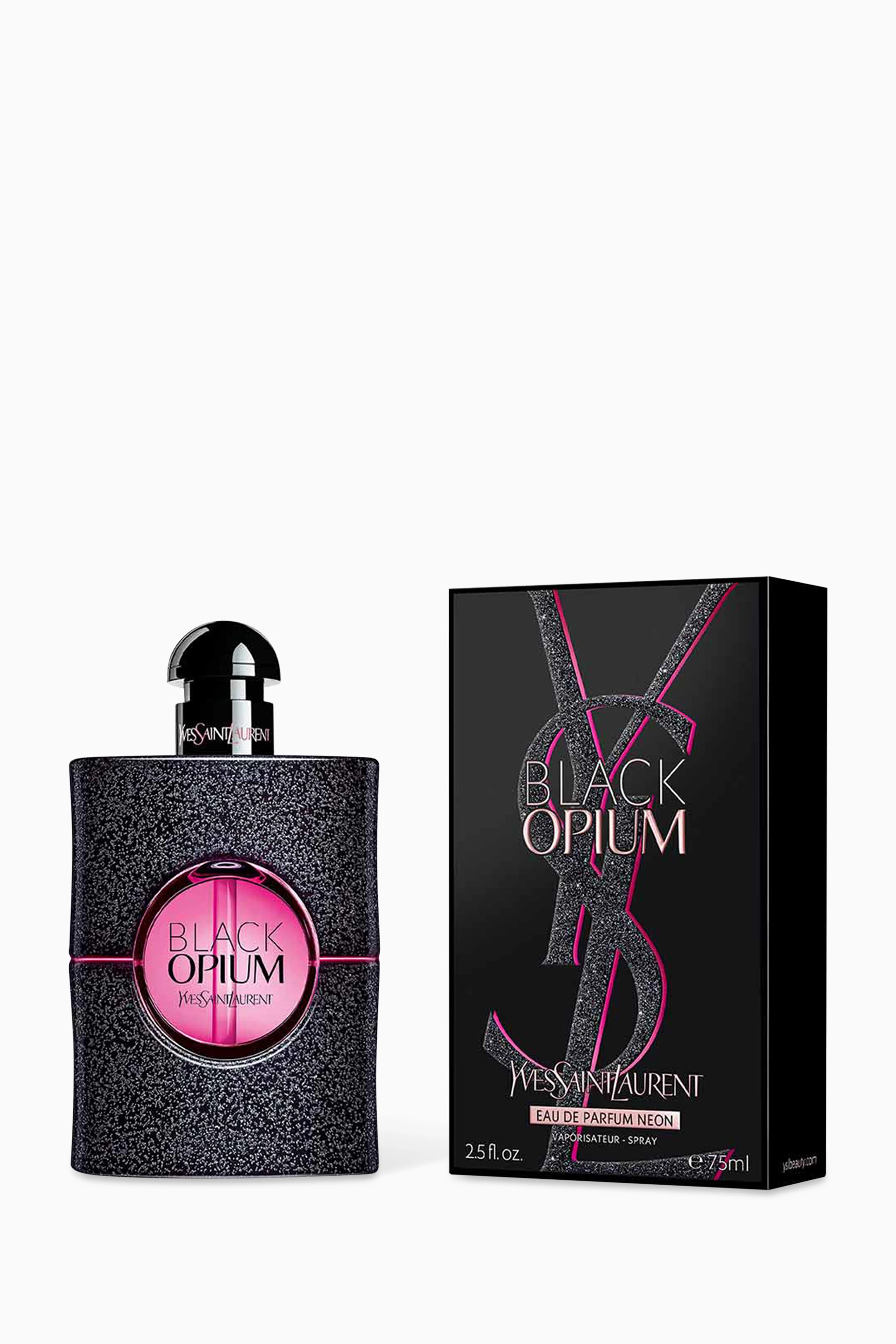 Buy YSL Beauty Color Black Opium Neon Eau de Parfum 75ml Online for Men Ounass Oman