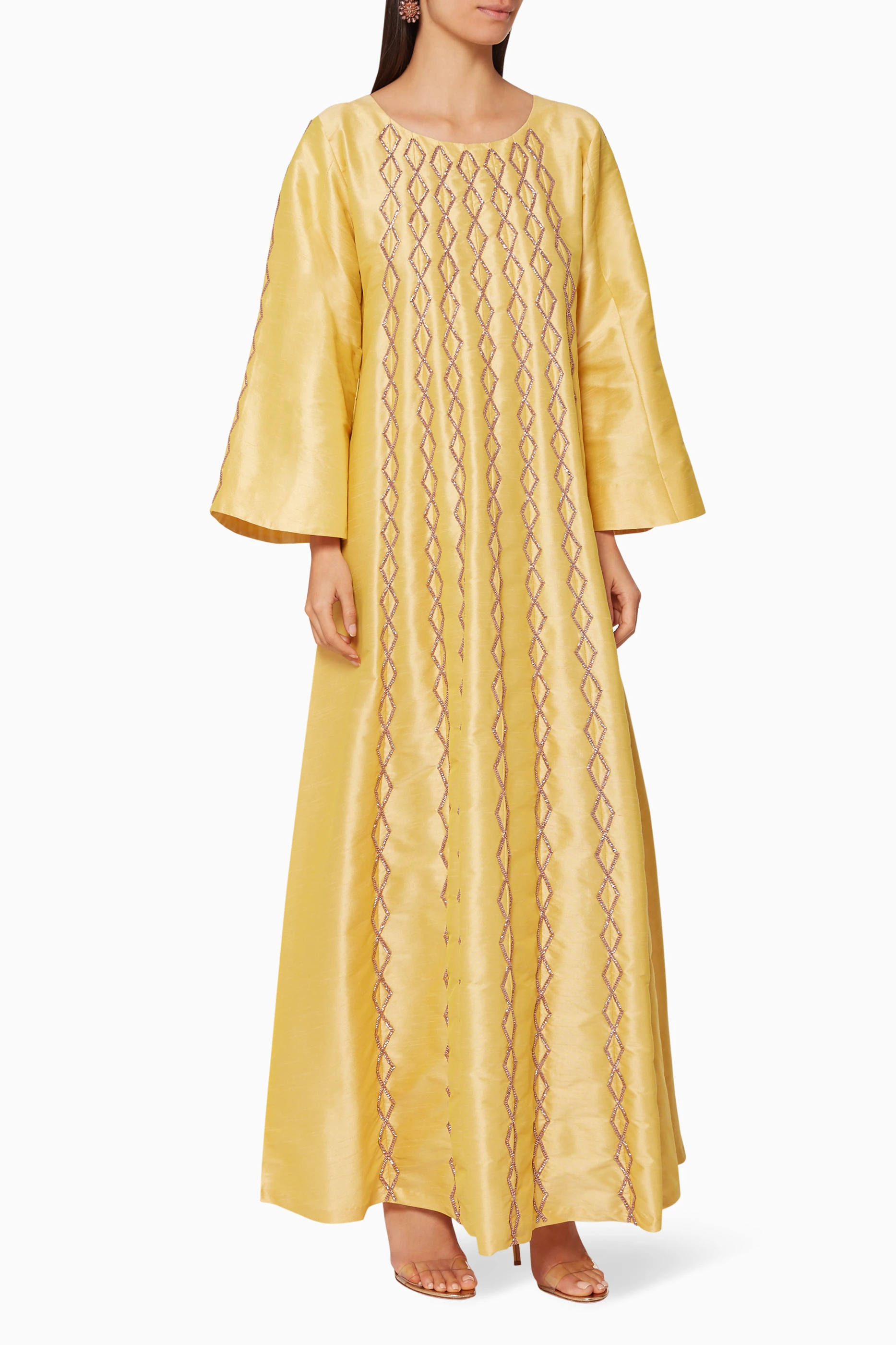 golden spider silk dress price NAZNEEN| PARI main image 0