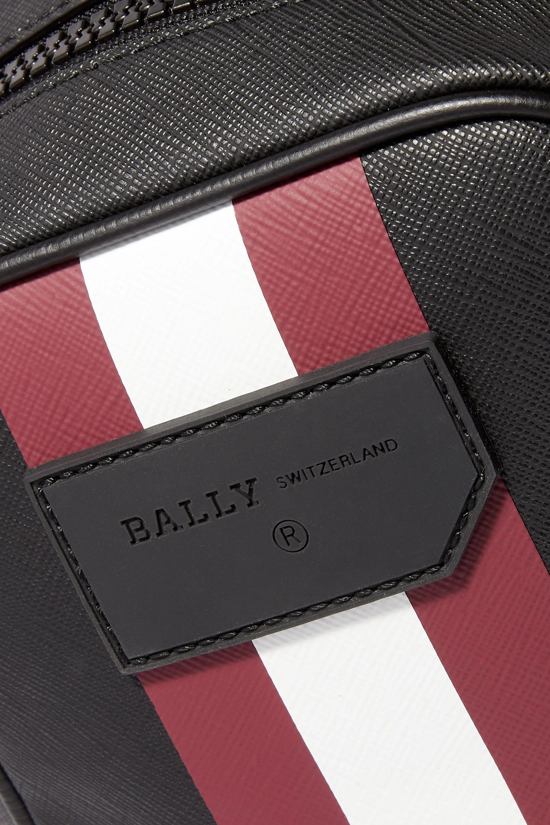 Buy Bally Black Tanis Coated Canvas Sling Bag For Men Online