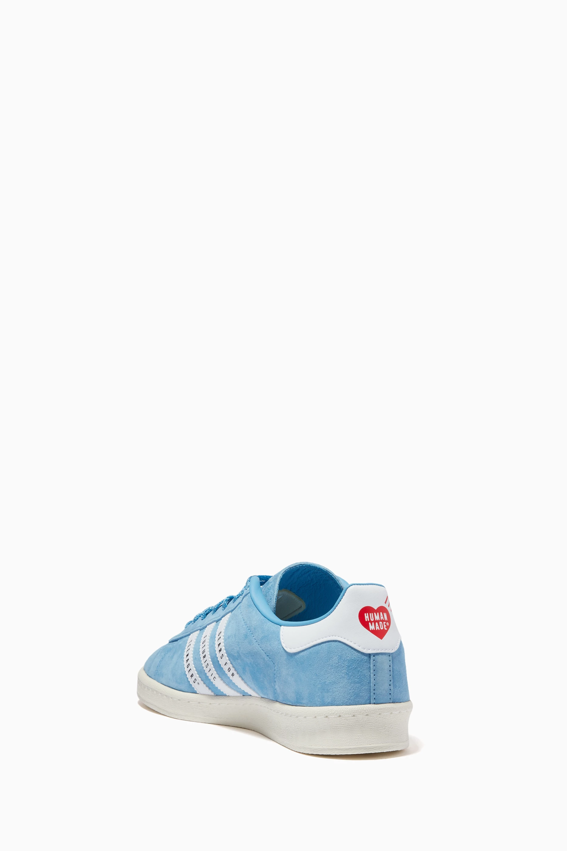 Buy adidas Blue x Human Made Superstar 80s Campus Sneakers in Suede For Men  Online | Ounass Oman