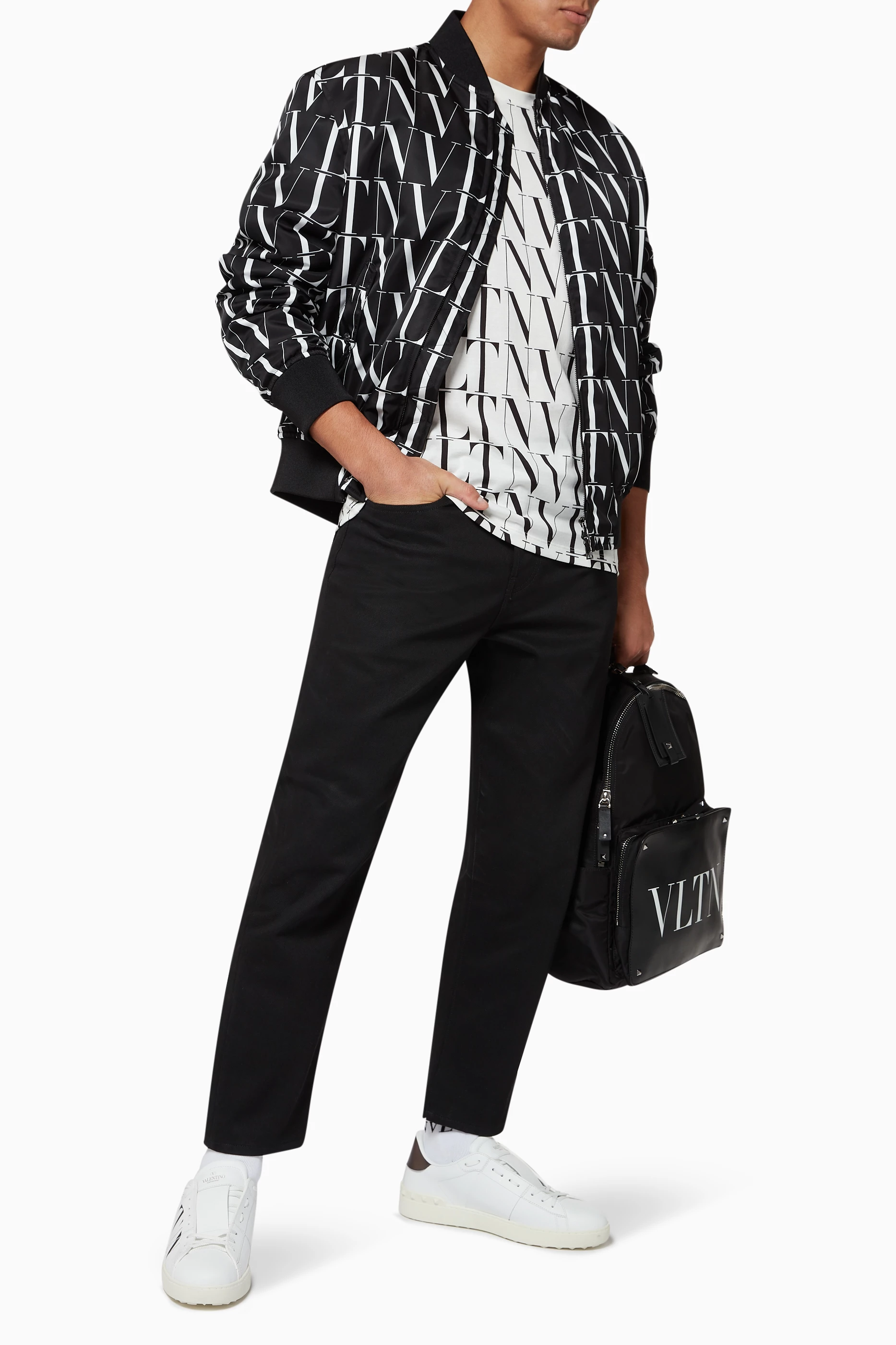 Vltn bomber jacket clearance