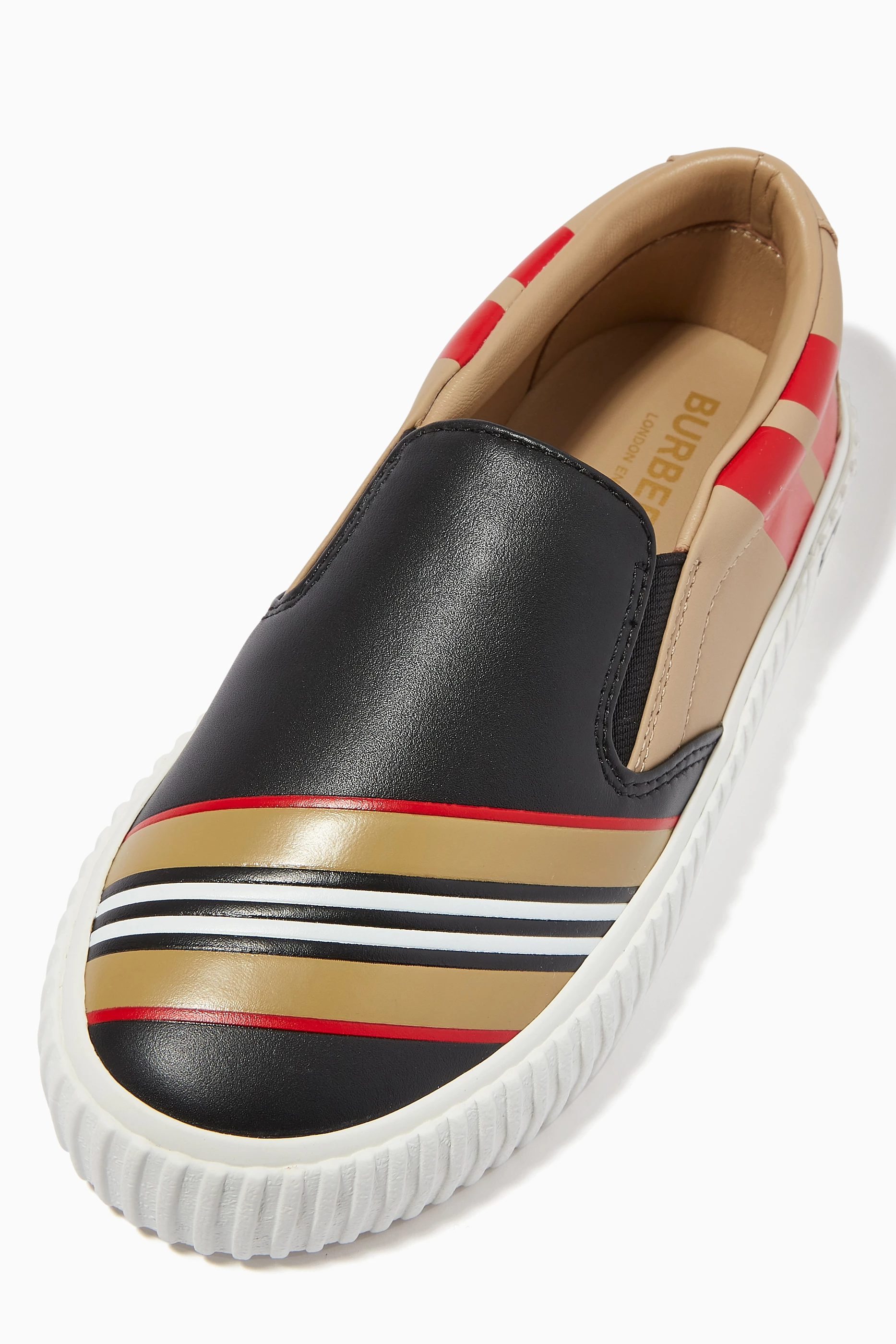 Slip on burberry sneakers discount