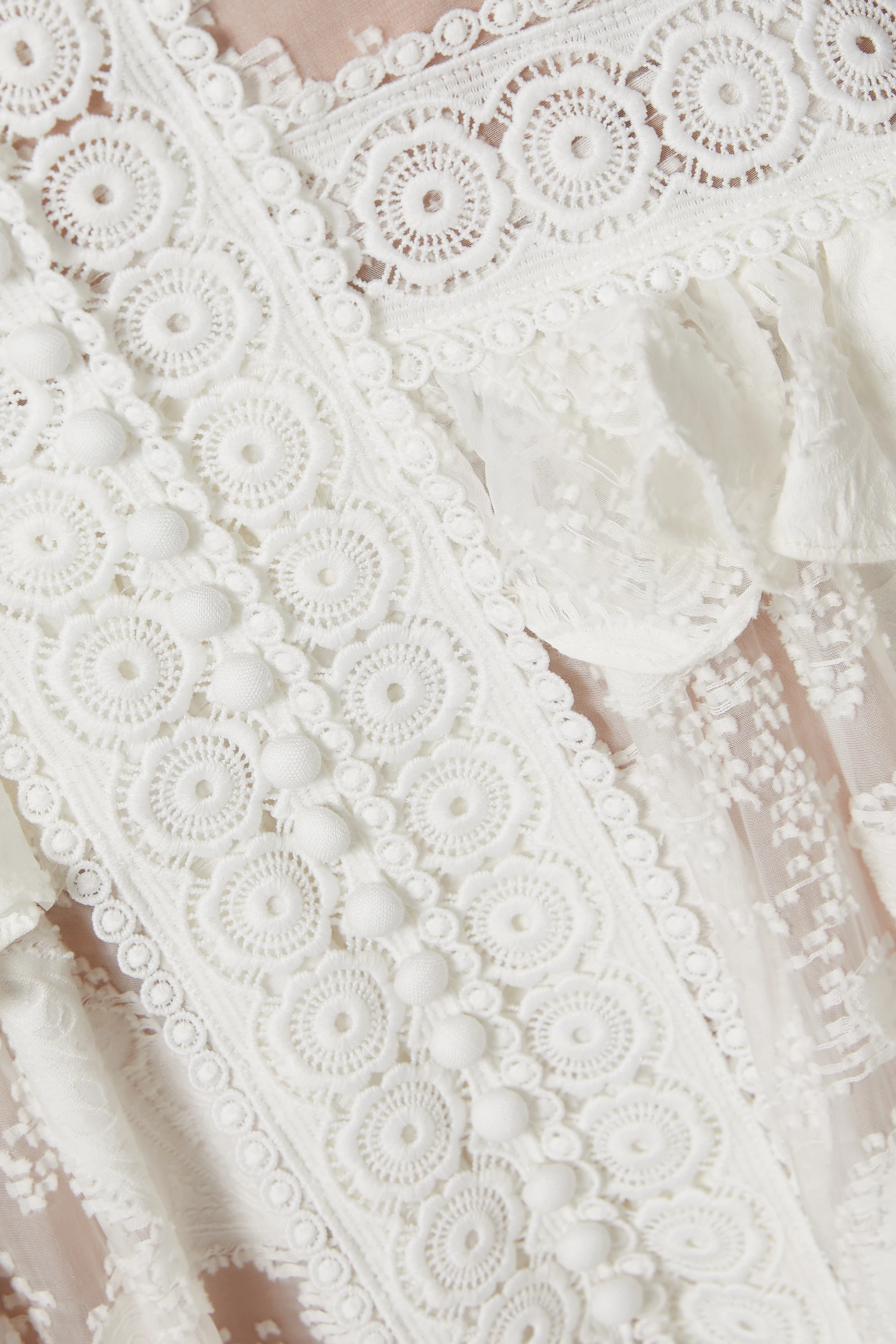 Buy Acler White Suffield Lace Dress For Women Online | Ounass Oman
