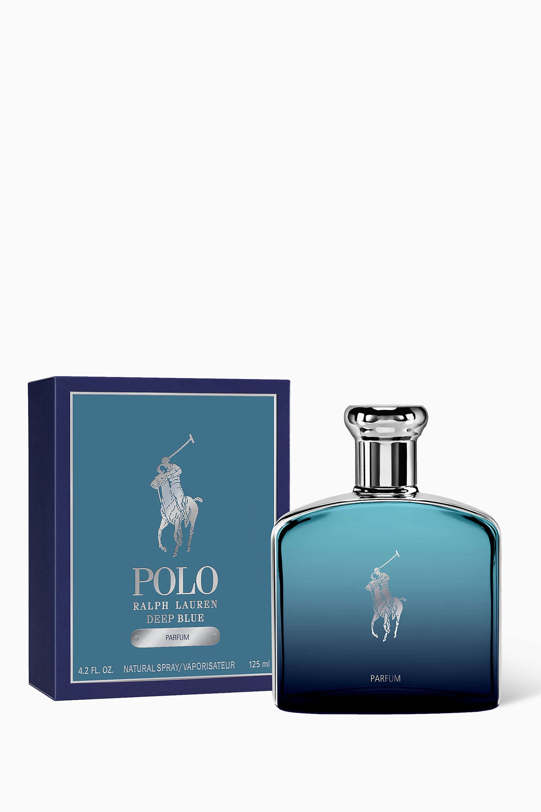 Buy Ralph Lauren Fragrances Colourless Polo Deep Blue Eau de Parfum 125ml For Men Online Ounass Oman