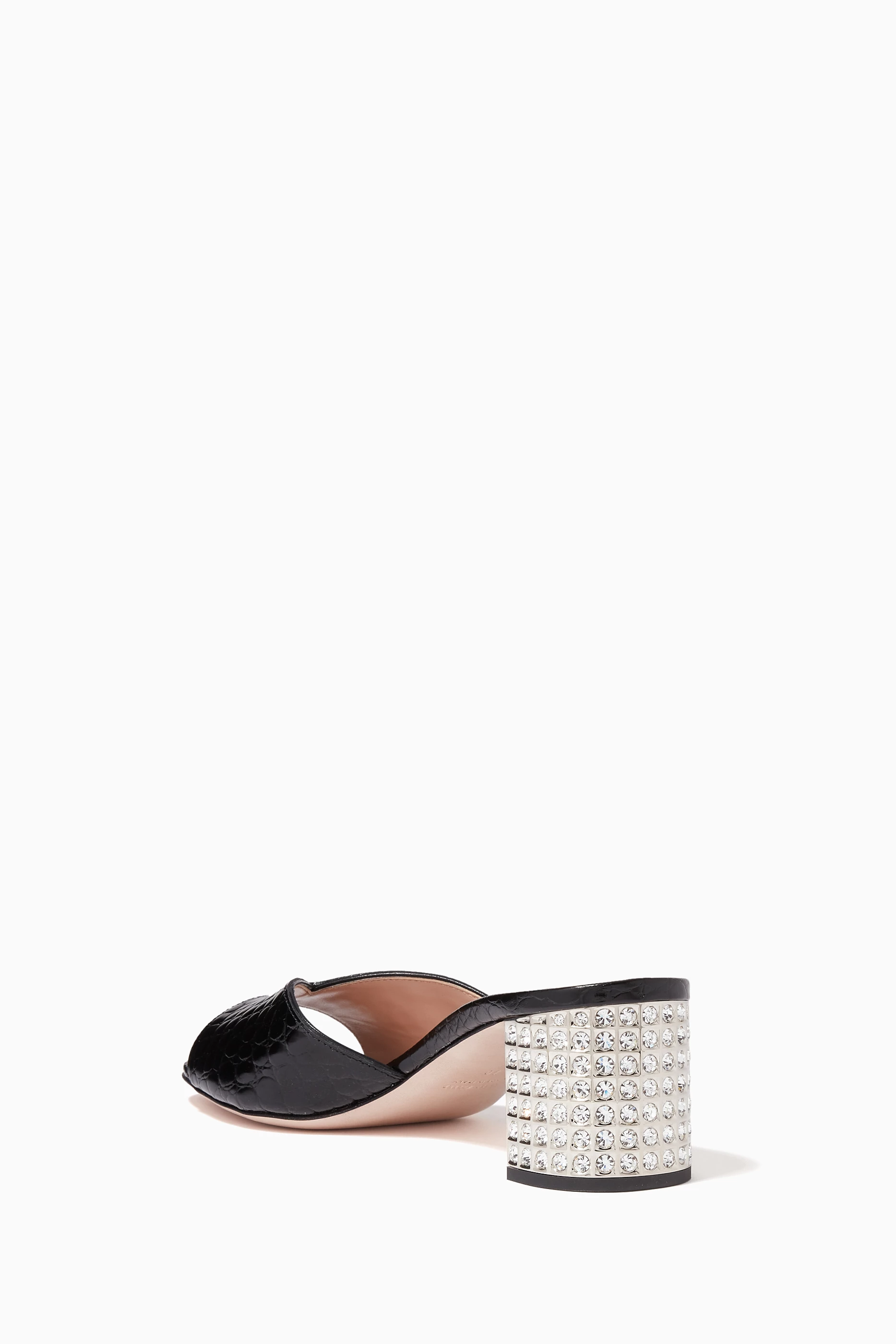 サンダル・ミュール ^MACMOC^ Iommi Stud Slipper Mule 4color 3cm Iommi Miu Miu Quilted Leather Mule Sandals | Neiman Marcus