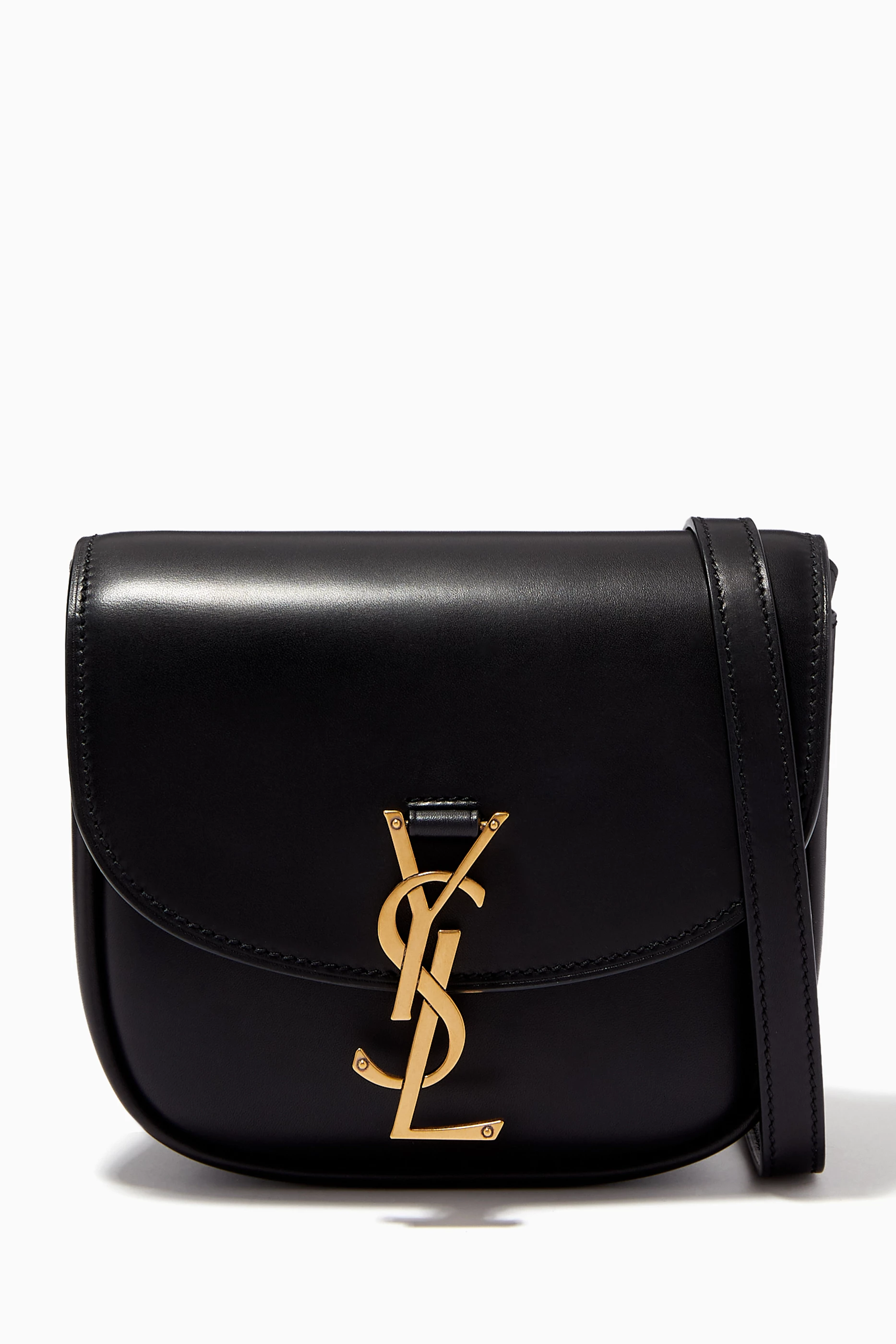 Ysl kaia small satchel in smooth leather hotsell