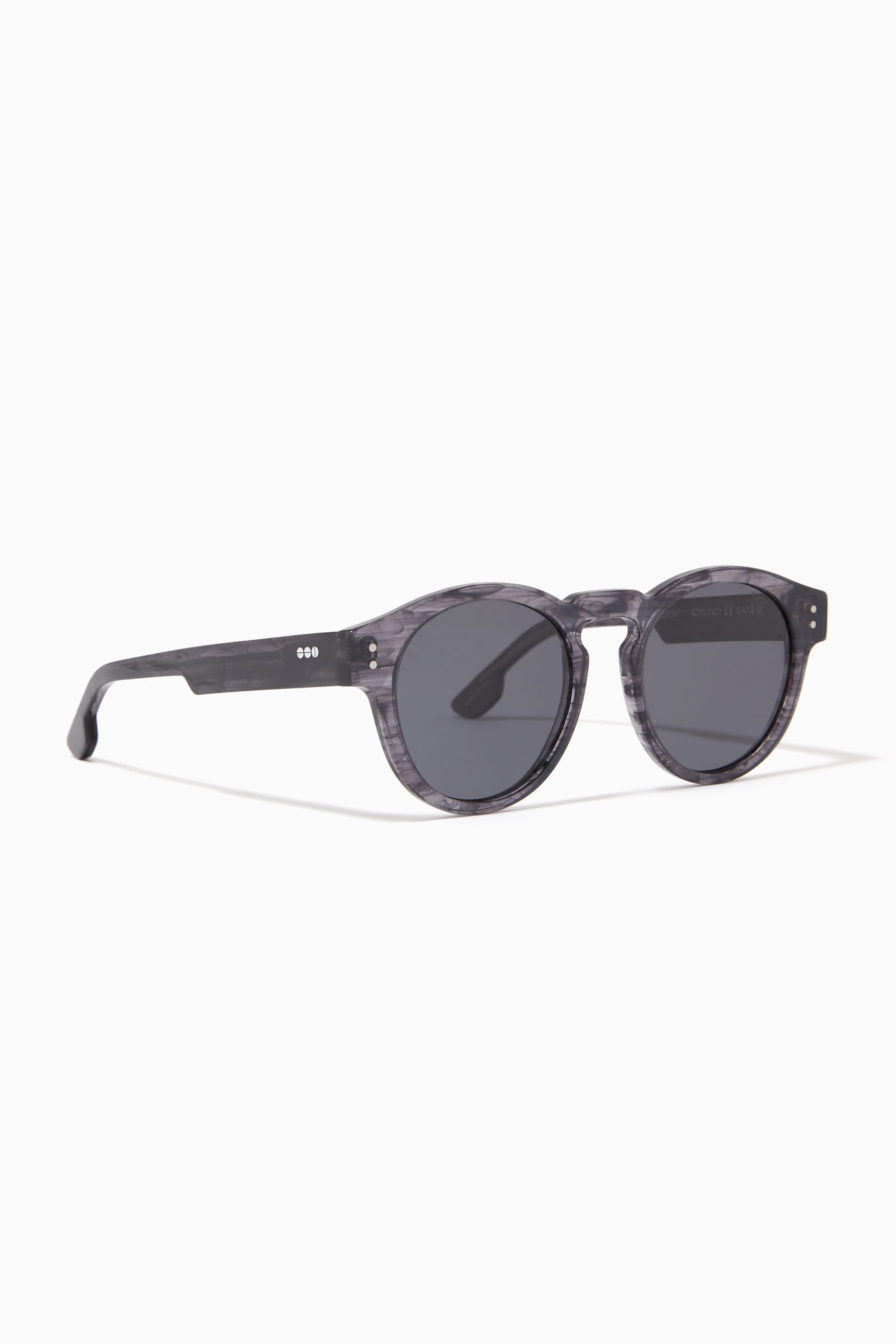 KOMONO Sunglasses NEW Clement Round Black Gray Ombre Paisley Komono sunlasses new with case clement | Mercari main image 2