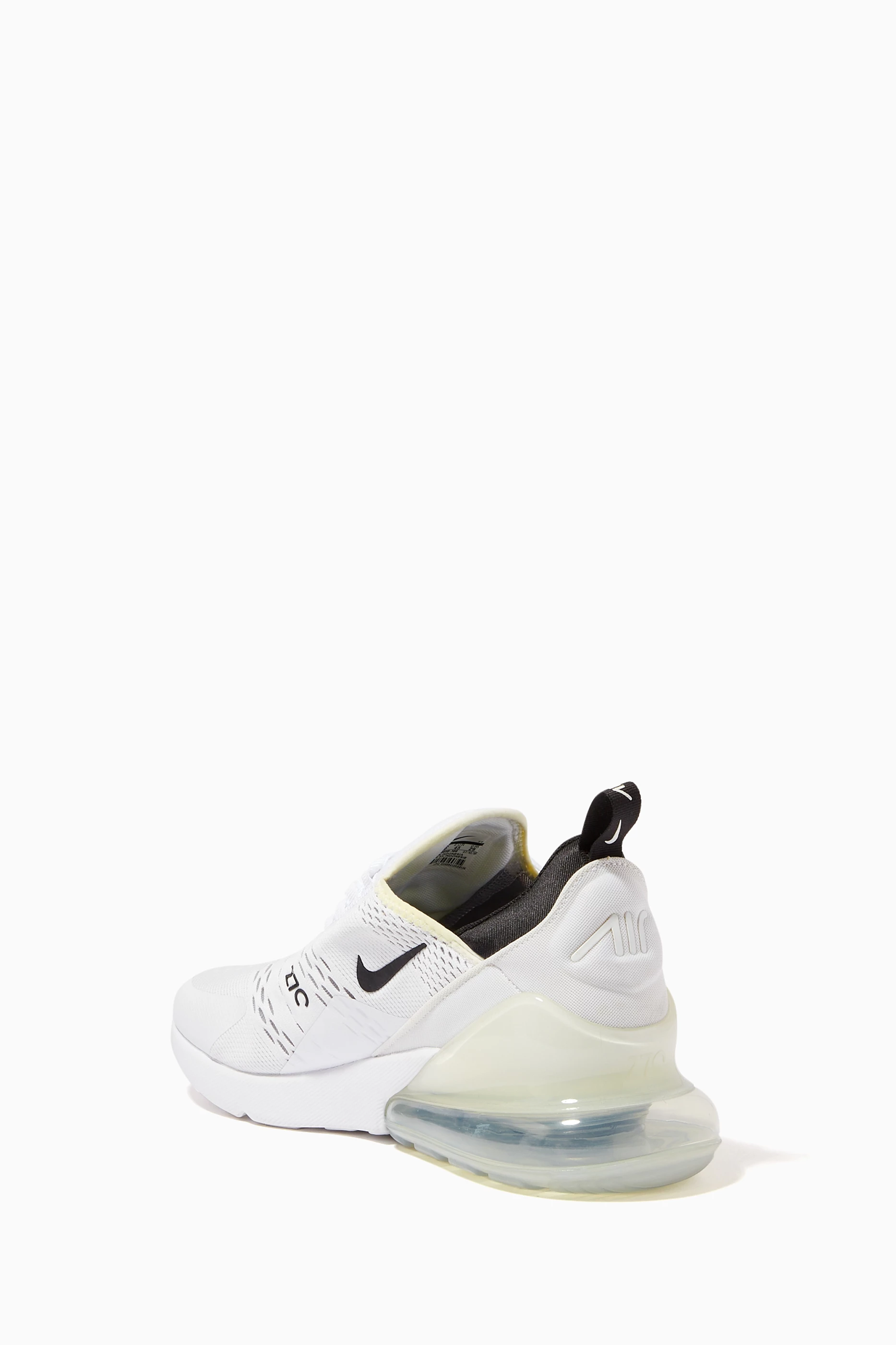 Buy Nike White Air Max 270 Sneakers For Men Online Ounass Oman