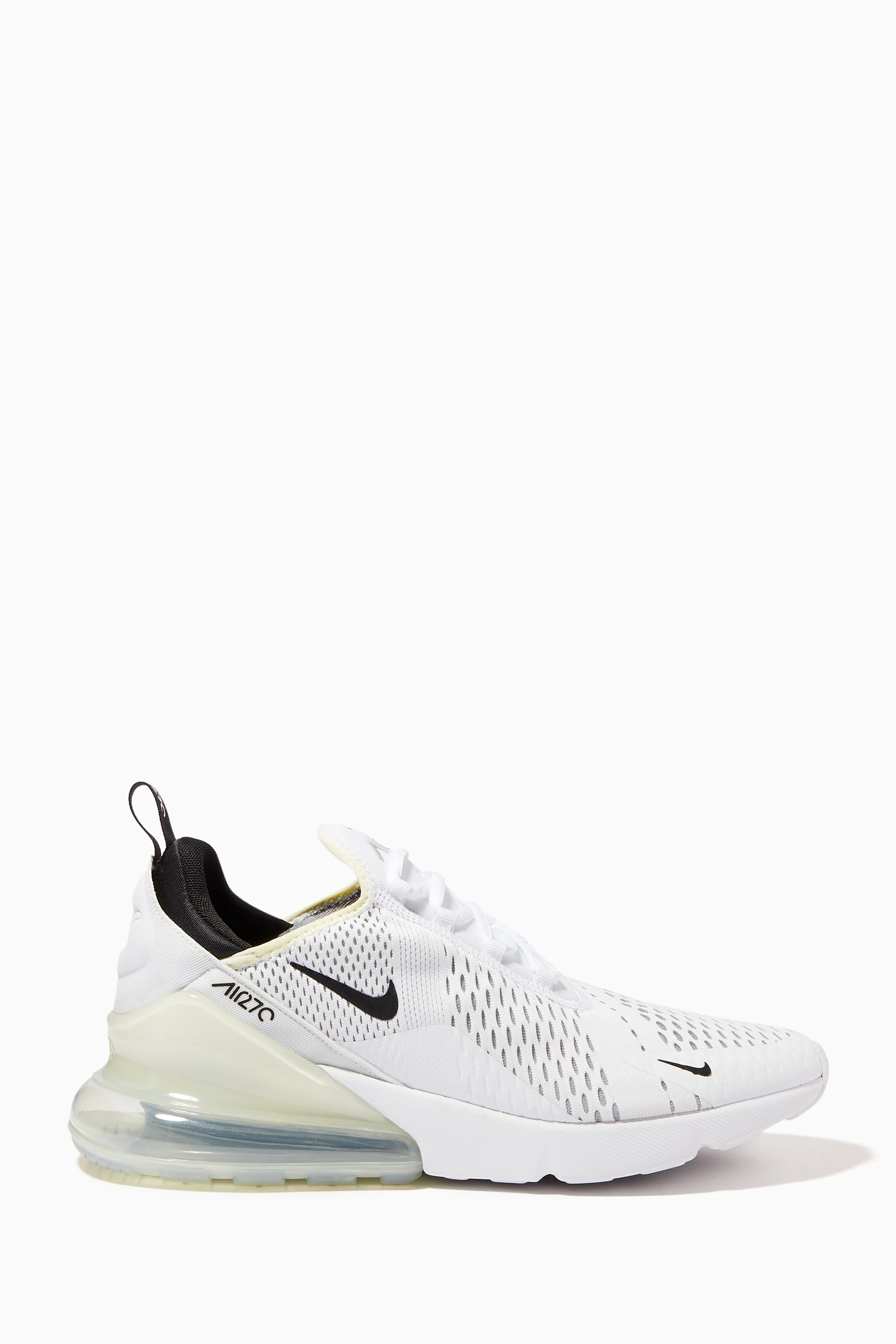 Buy Nike White Air Max 270 Sneakers For Men Online Ounass Oman