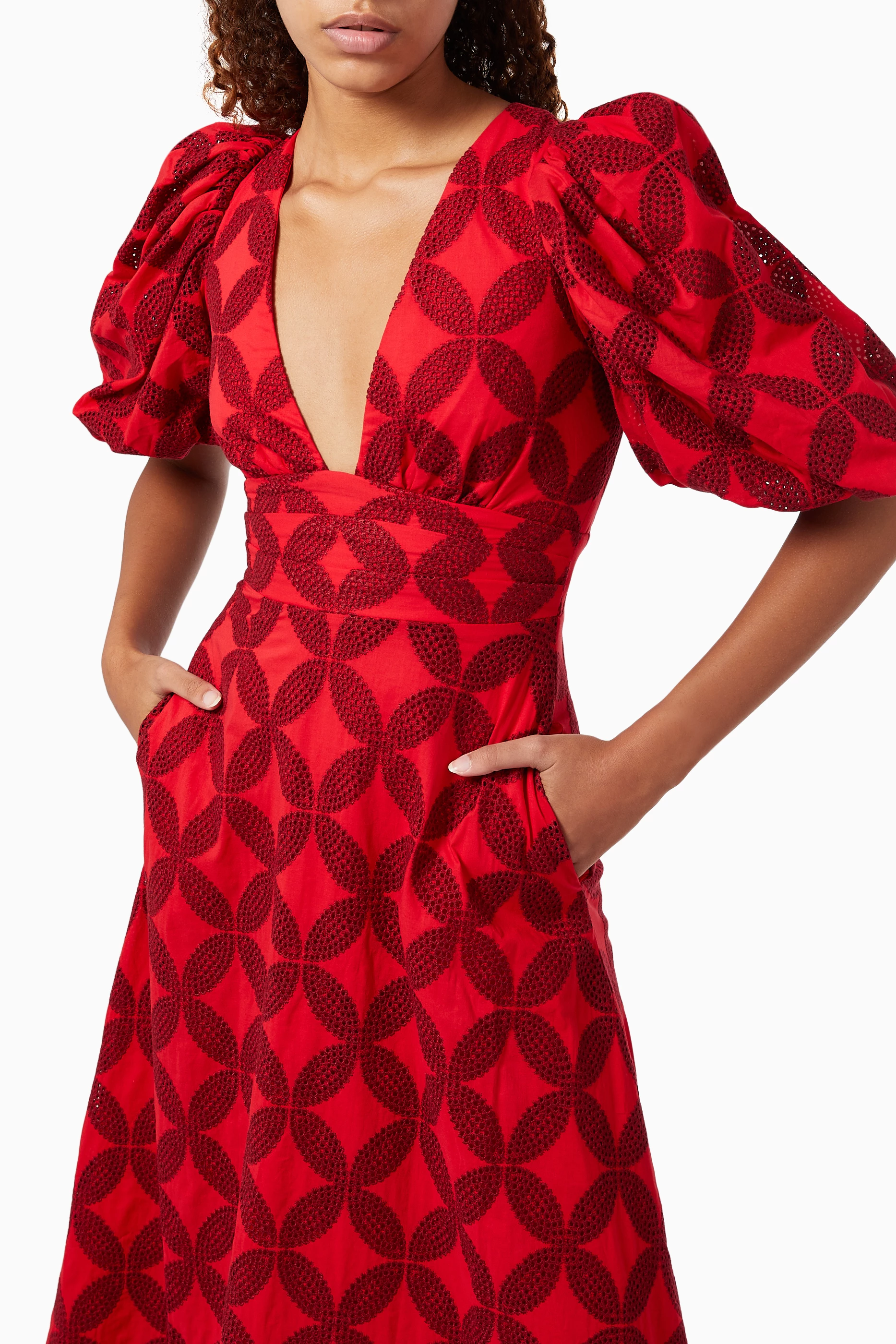 acler hamilton dress red Acler - Hamilton Midi Dress