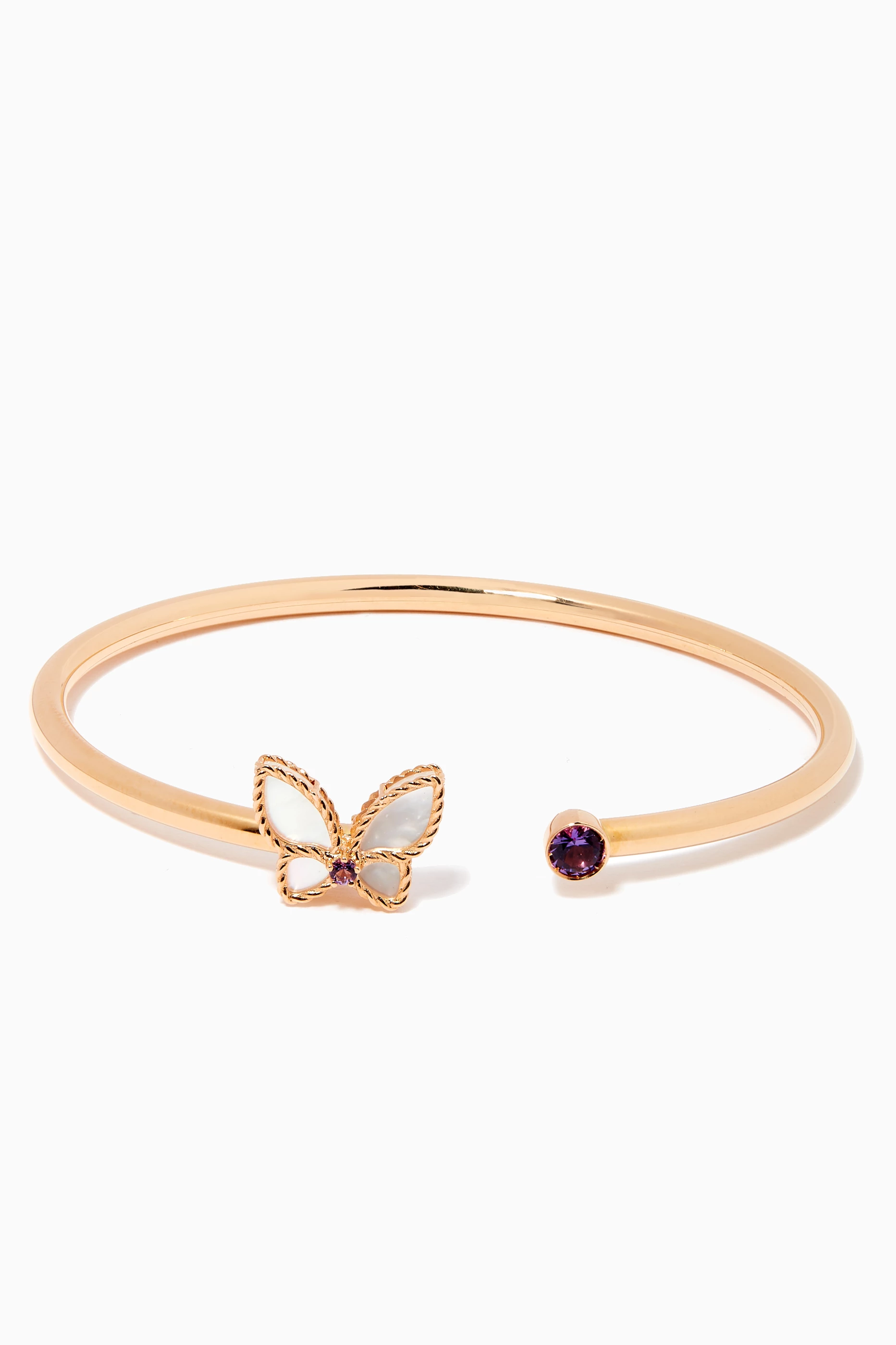 Buy Damas Rose Gold Farfasha Petali del Mare Bangle in 18kt Rose