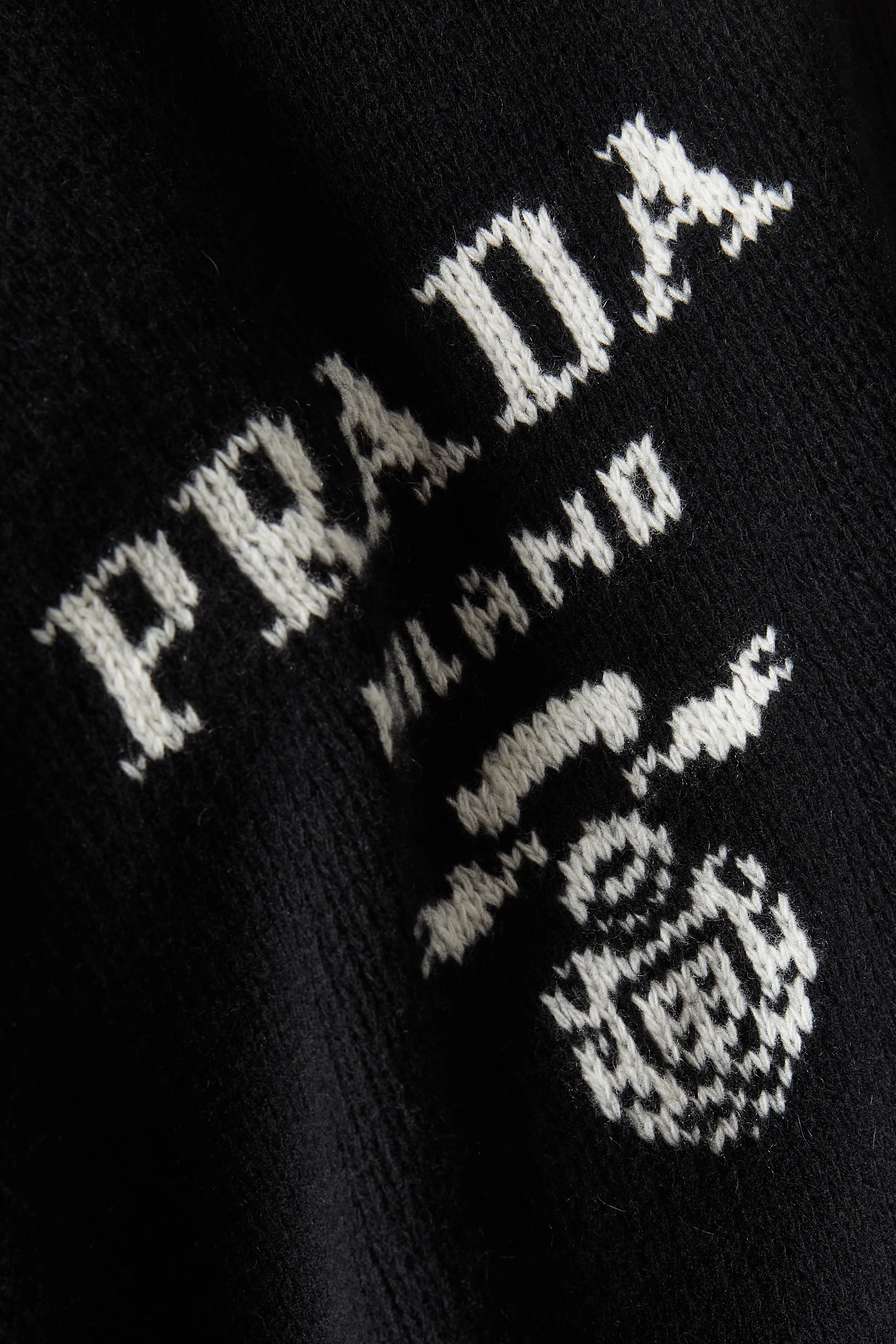 Prada logo jumper discount