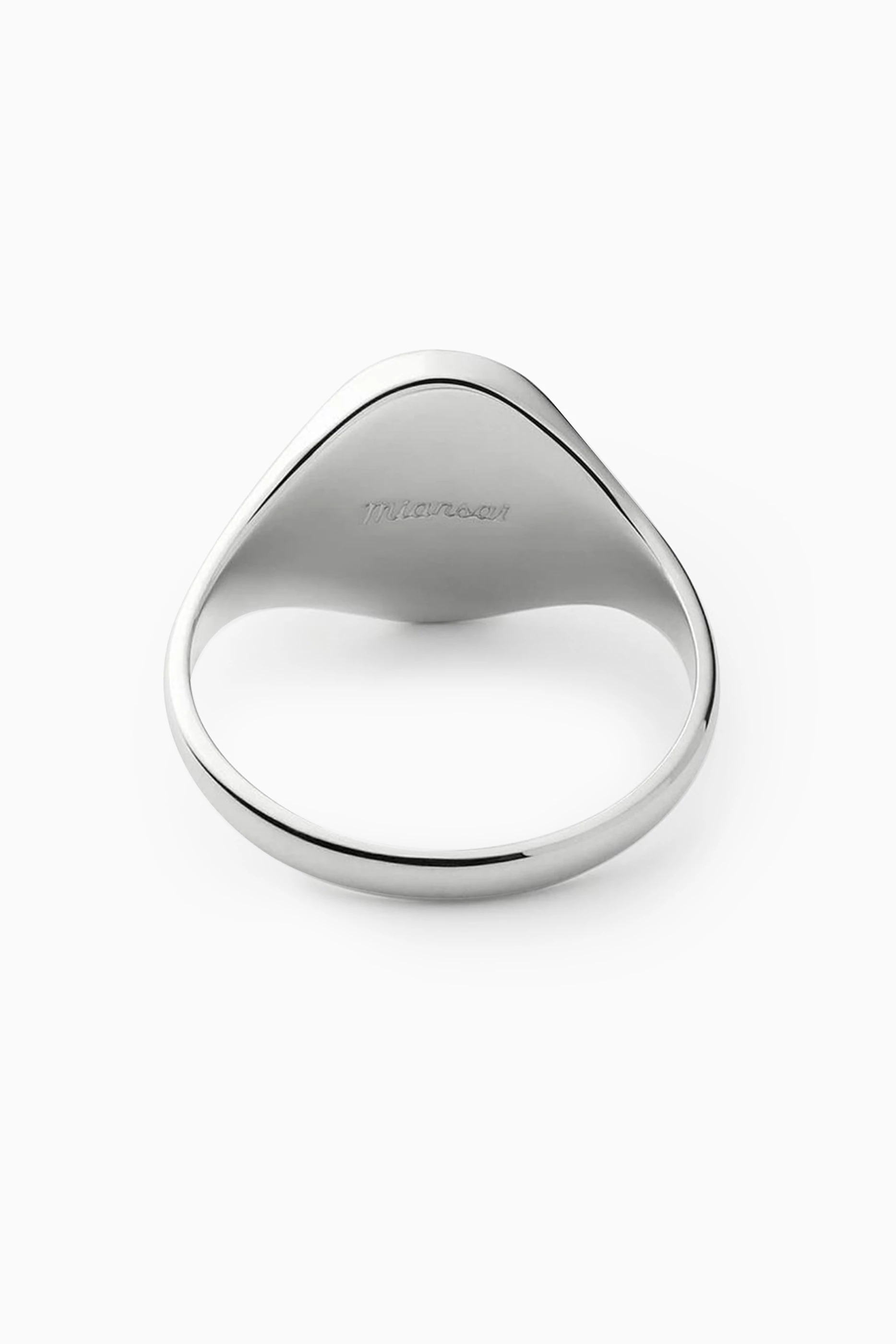 Buy Miansai Grey Dove Ring in Sterling Silver For Men Online