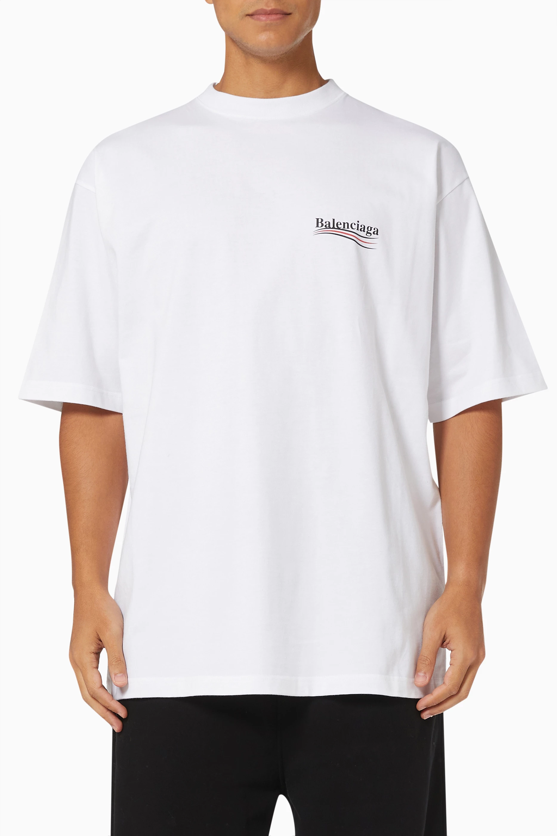 Balenciaga political t shirt deals