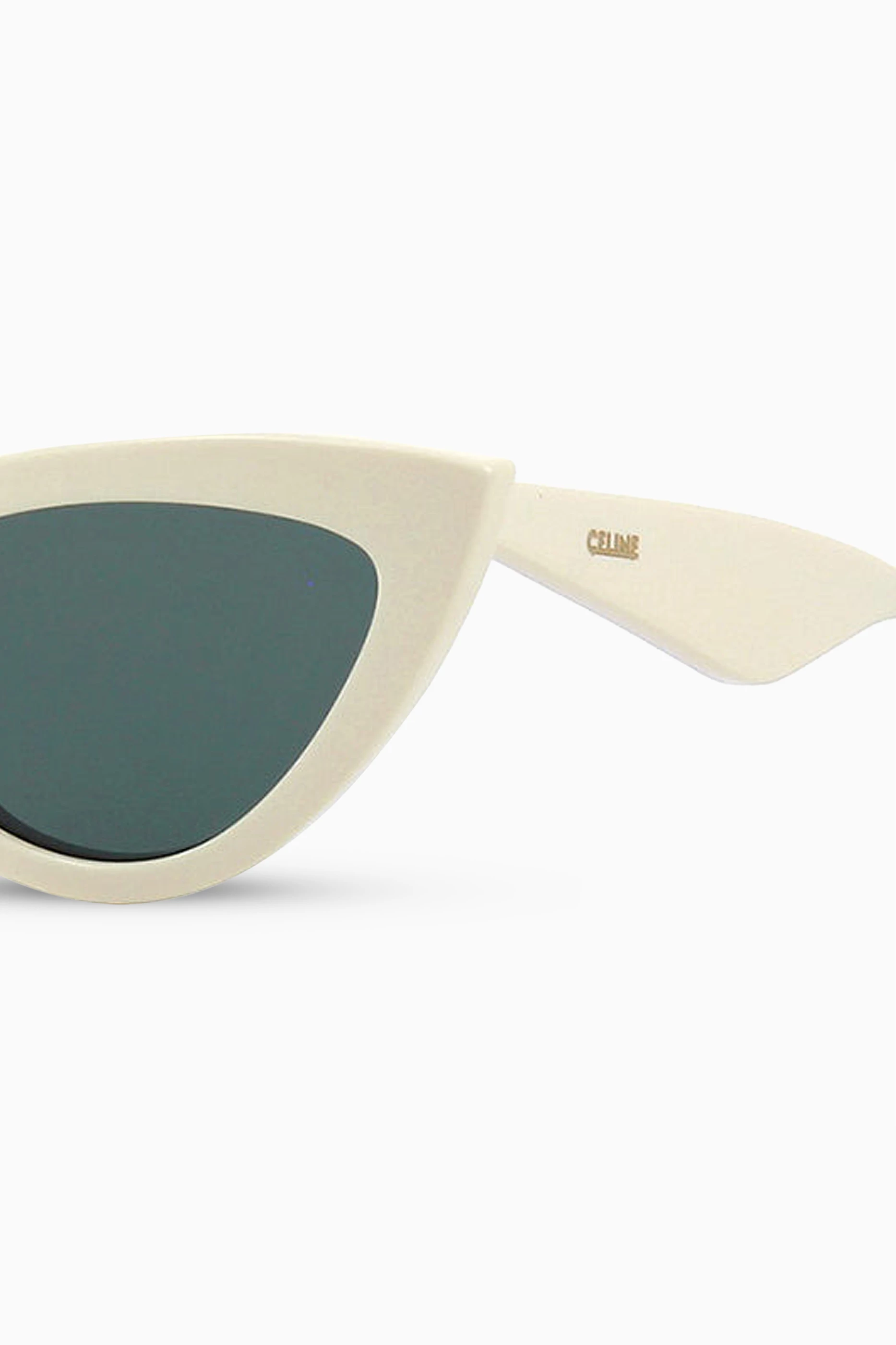 Buy CELINE White Cat Eye Sunglasses in Acetate For Women Online