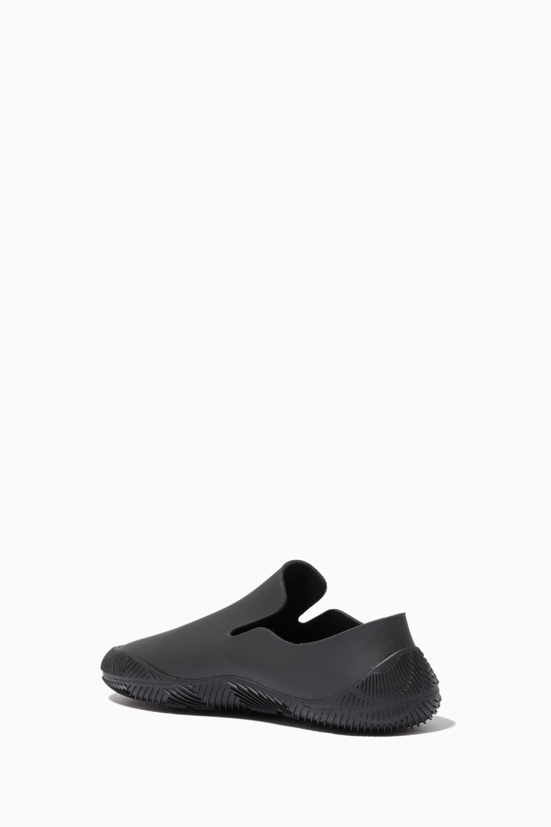 Buy Bottega Veneta Black Climber Sneakers in Rubber For Men Online 