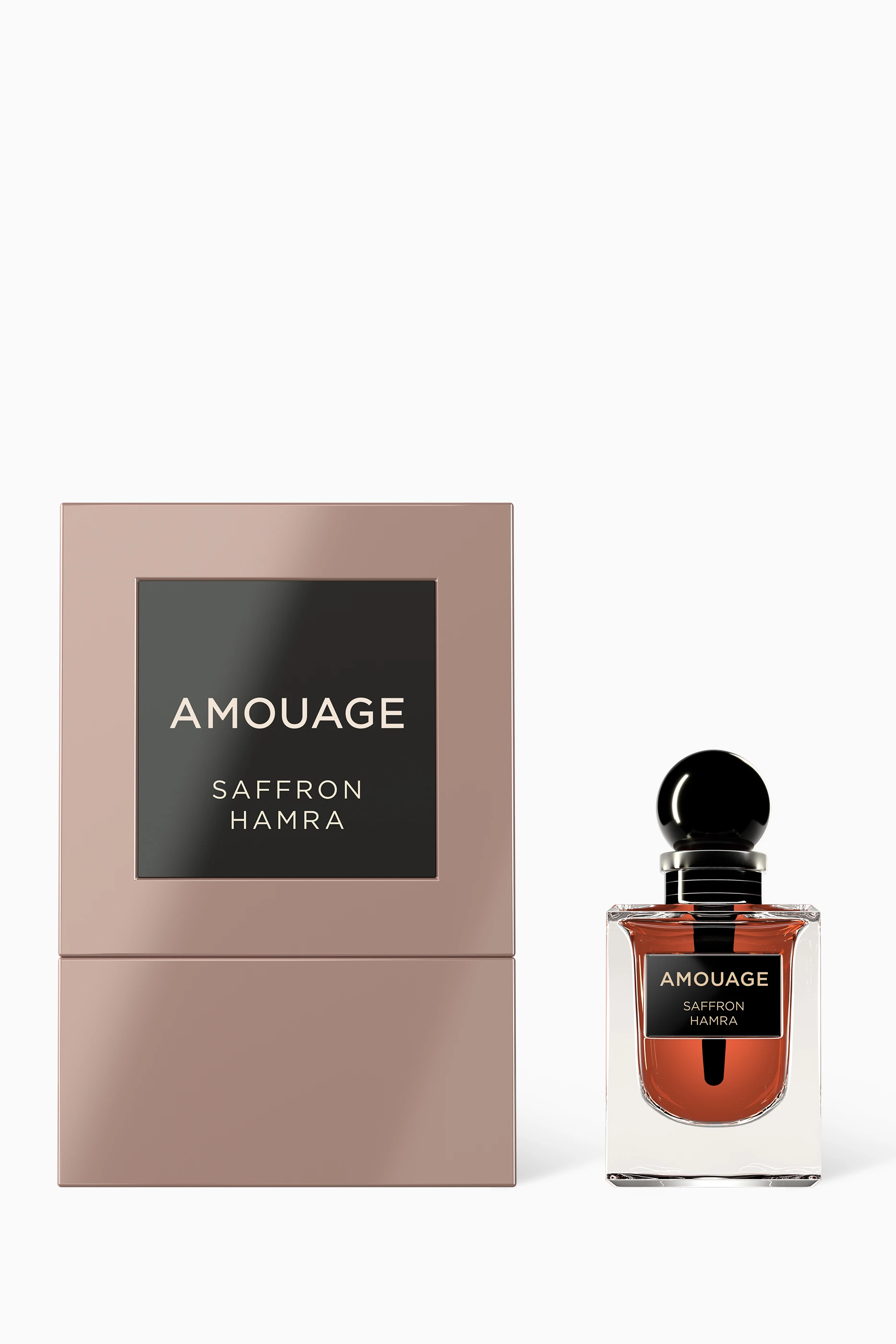 Buy Amouage Saffron Hamra Attar Pure Perfume Oil, 12ml For UNISEX