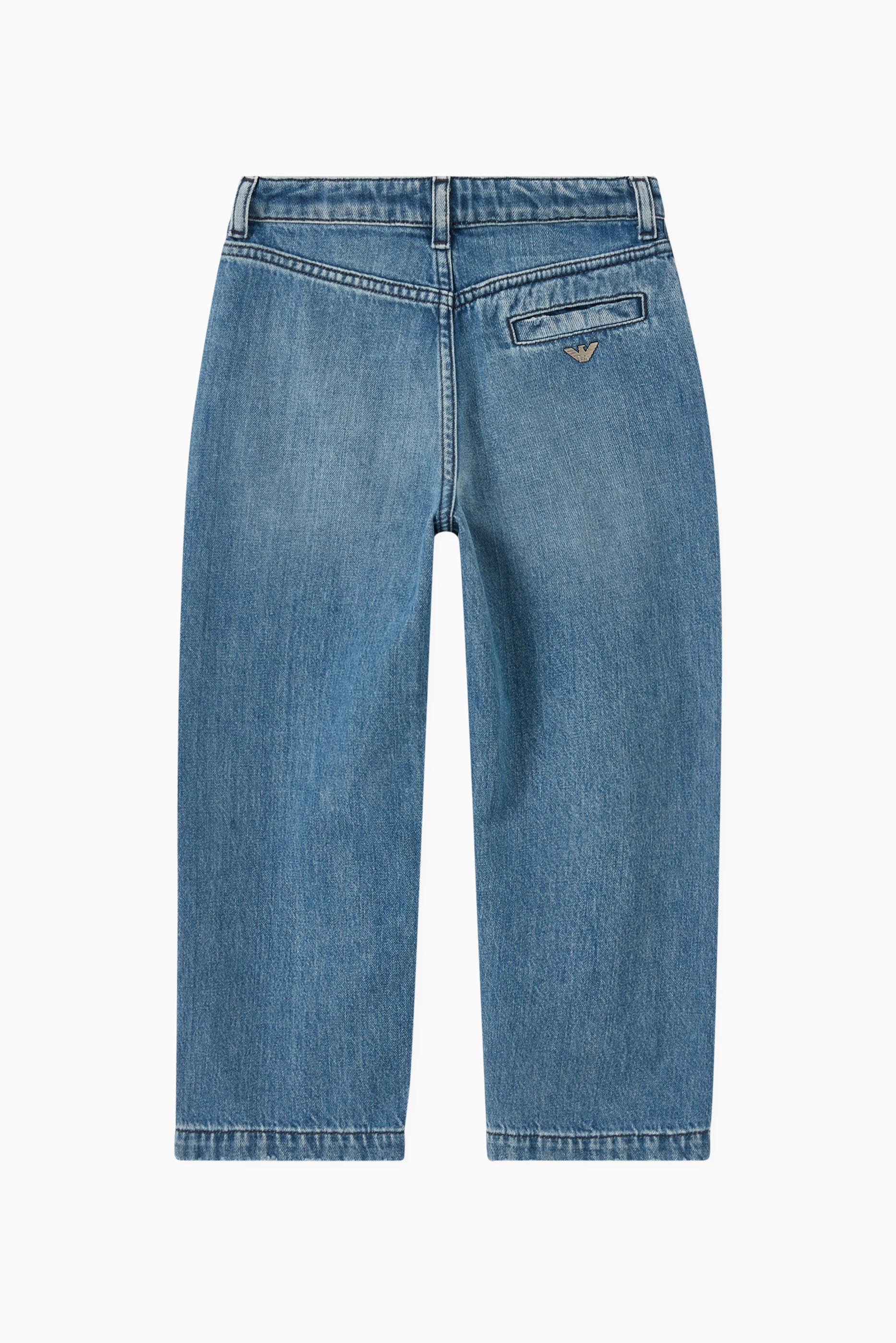 パンツ 00s ARMANI JEANS eagle logo denims Buy Emporio Armani Blue Metal Eagle Logo Jeans in Denim For Girls