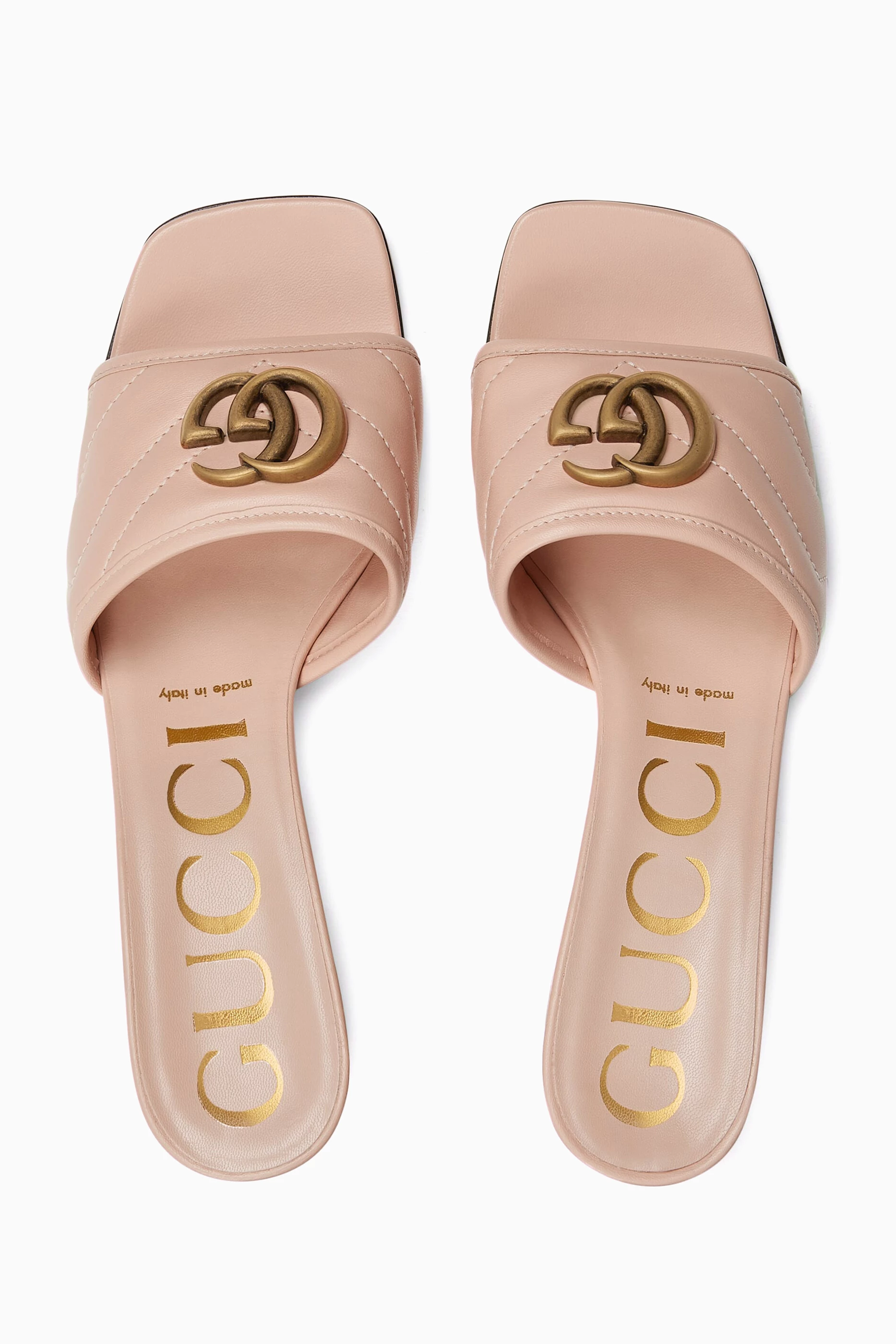 Gucci slides women pink on sale