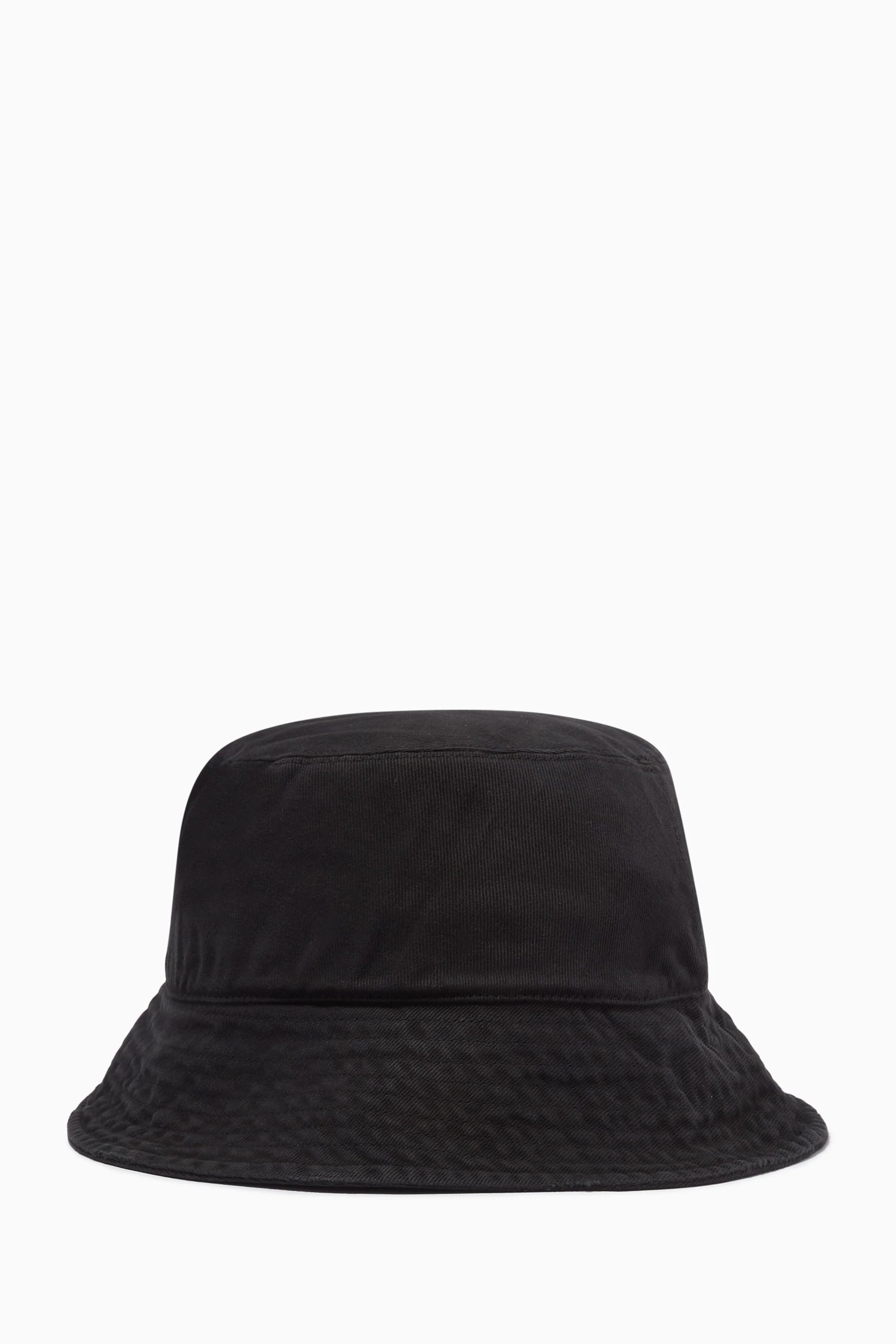Buy Balenciaga Black Bucket Hat in Cotton-blend For Men Online