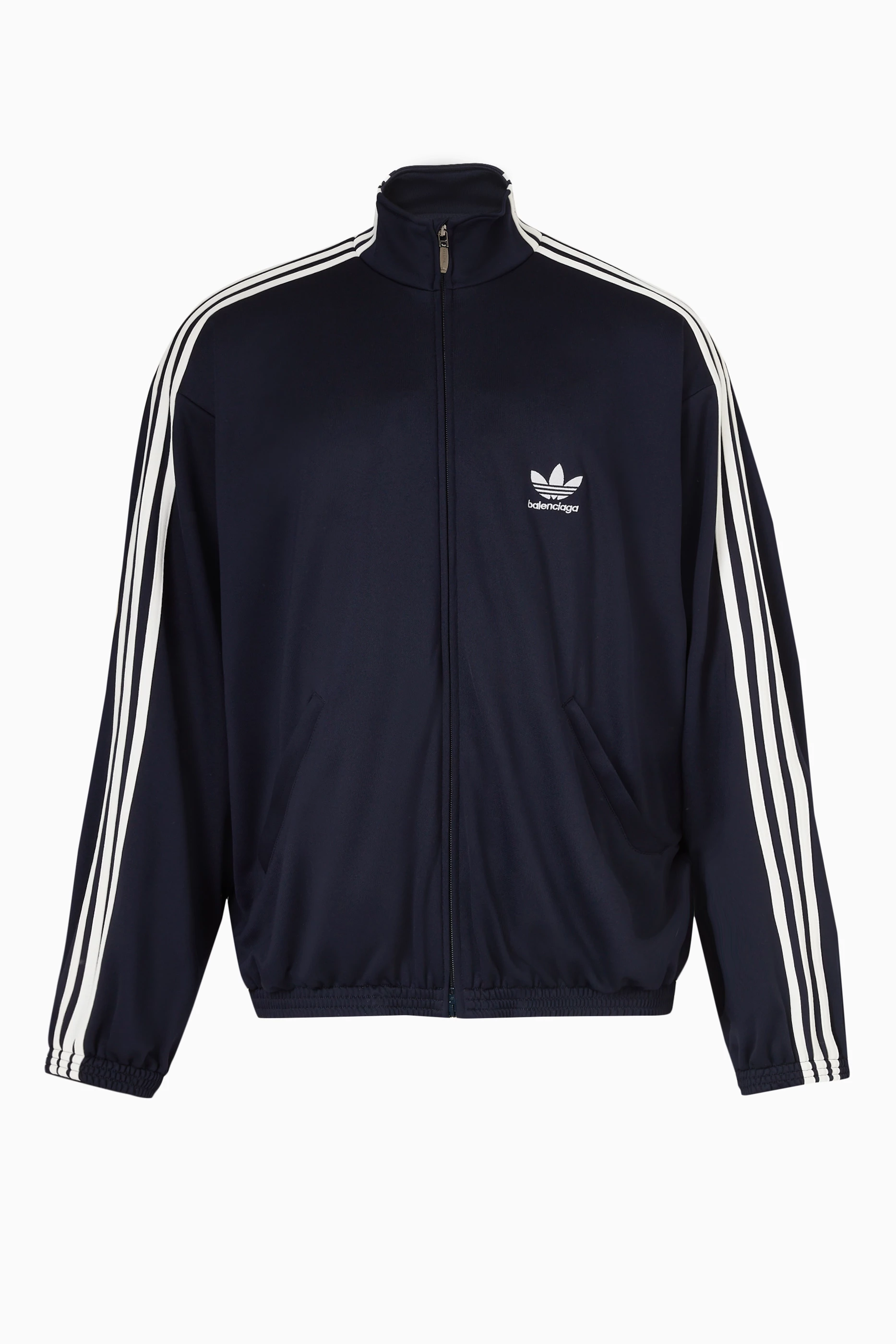 Buy Balenciaga Blue x Adidas Tracksuit Jacket in Cotton