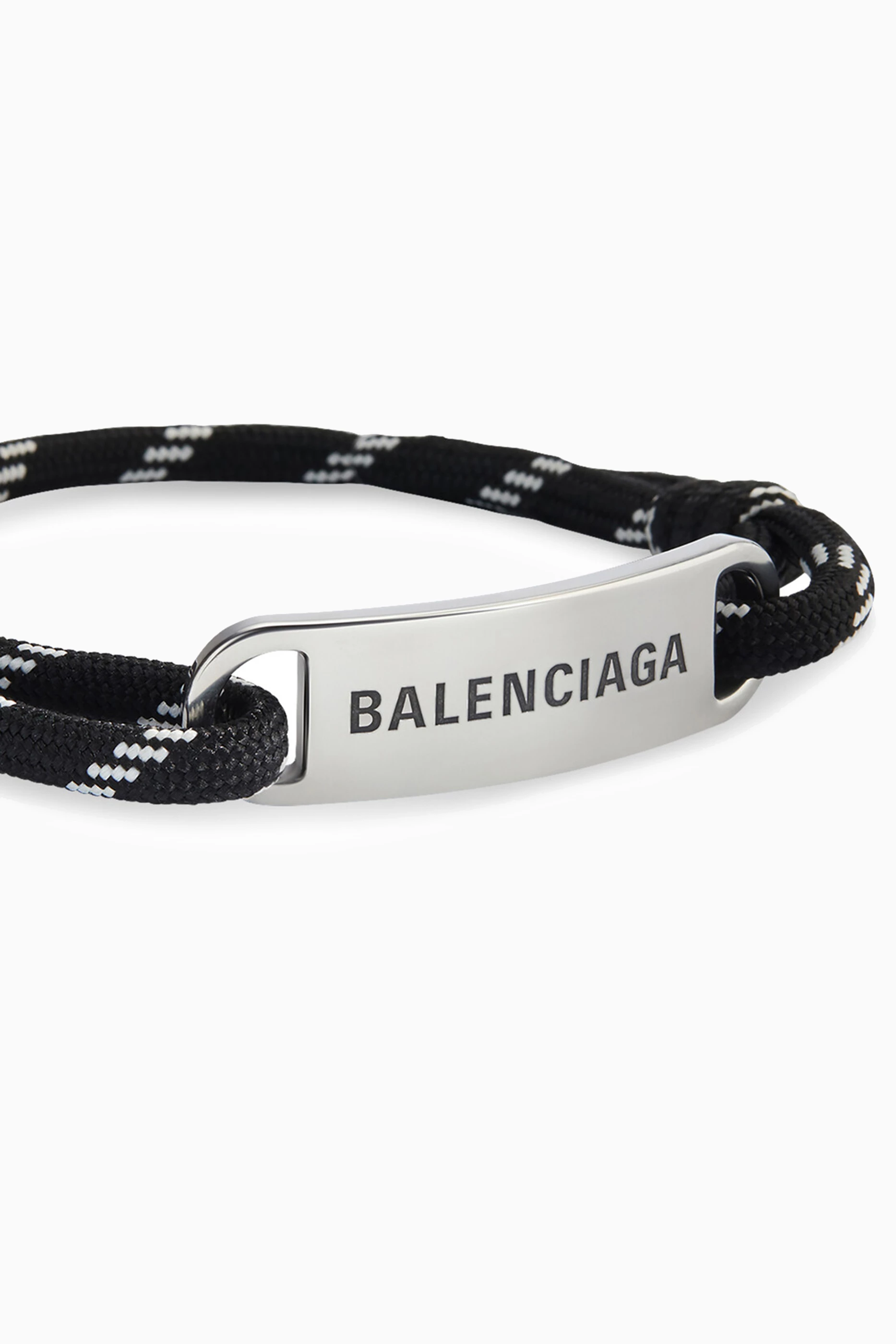 小物 BALENCIAGA Logo Plate Bracelet 215917154_black_cu.jpg?ts=