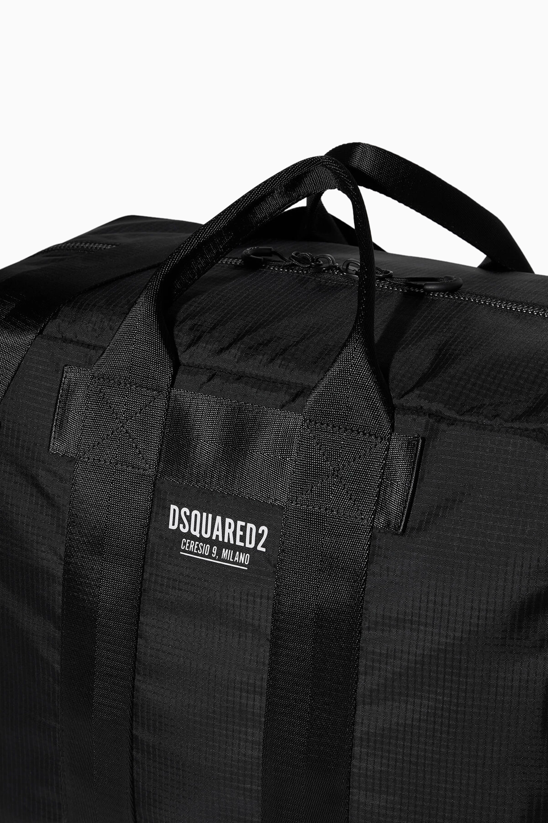 DSQUARED2 ボストンバッグ 黒 Ceresio 9 Buy Dsquared2 Black Ceresio 9 Duffle Bag in Nylon For Men Online