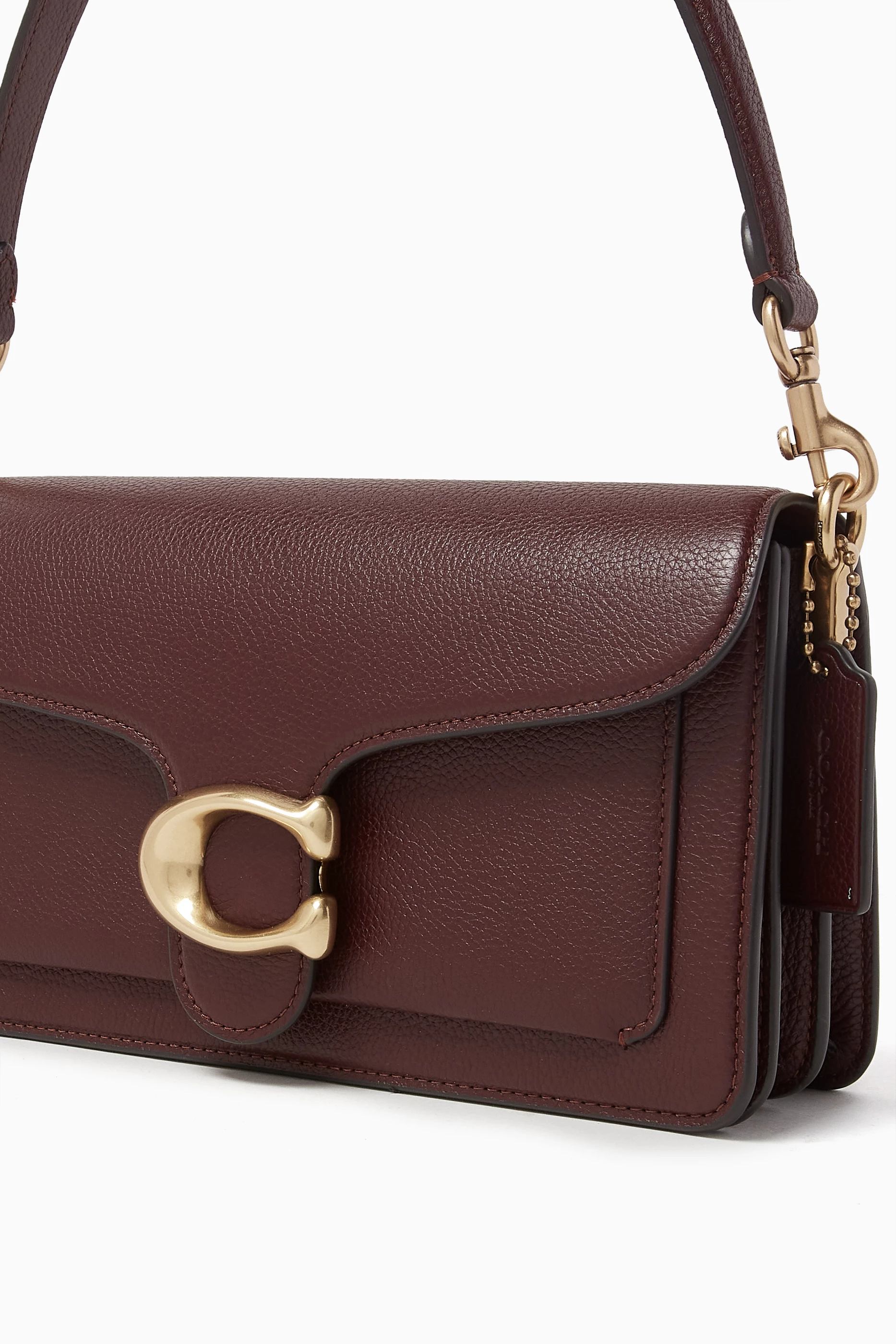 Coach burgundy bag store