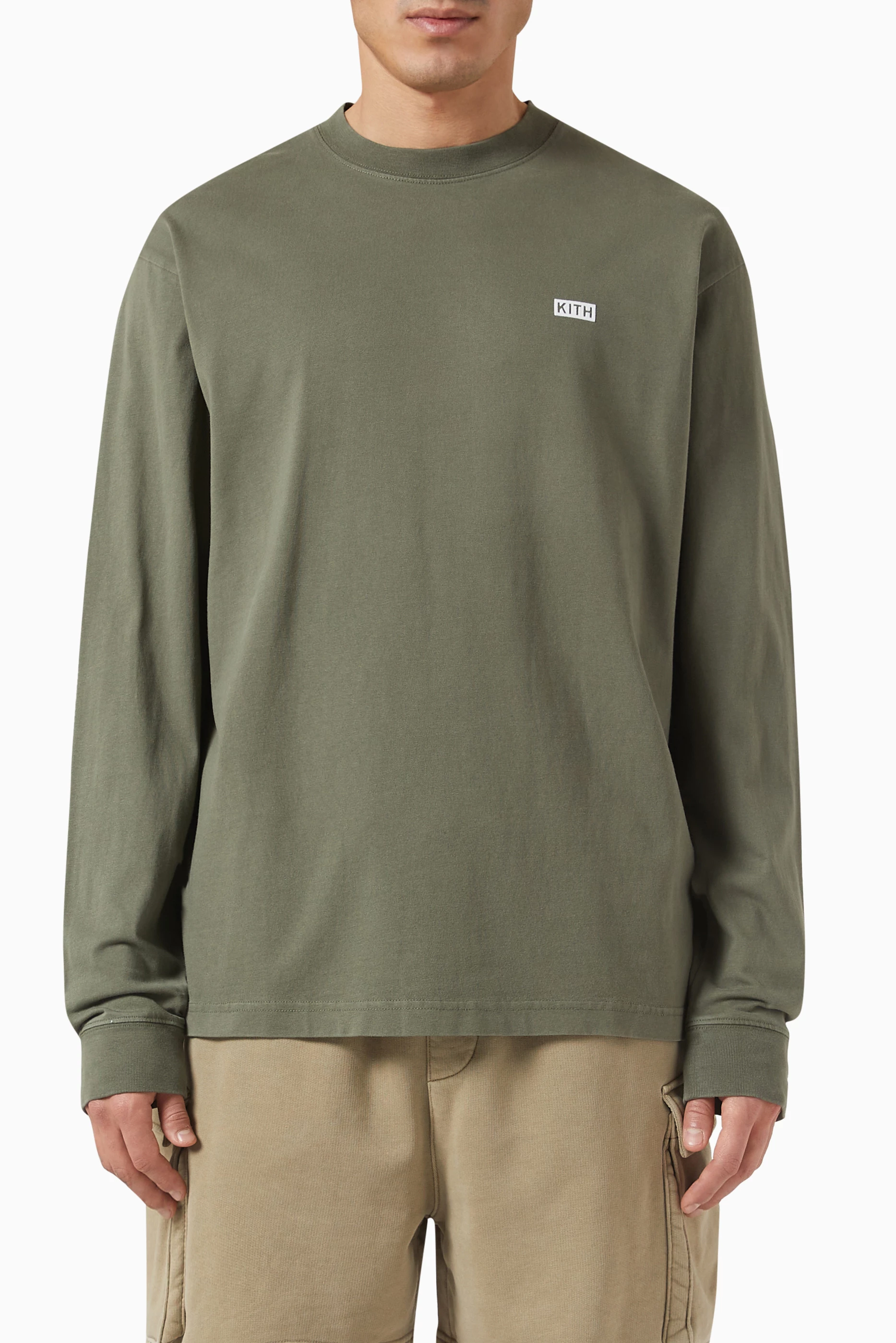 Buy Kith Green Lax T-shirt in Cotton Jersey For Men Online 