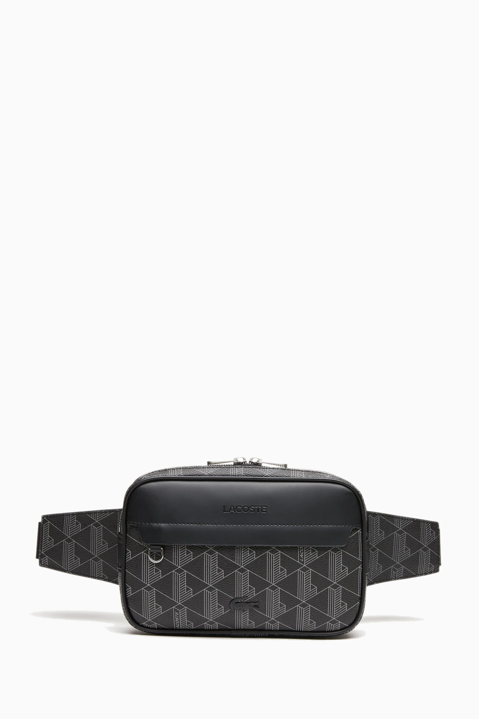 Lacoste waist bag black 2025