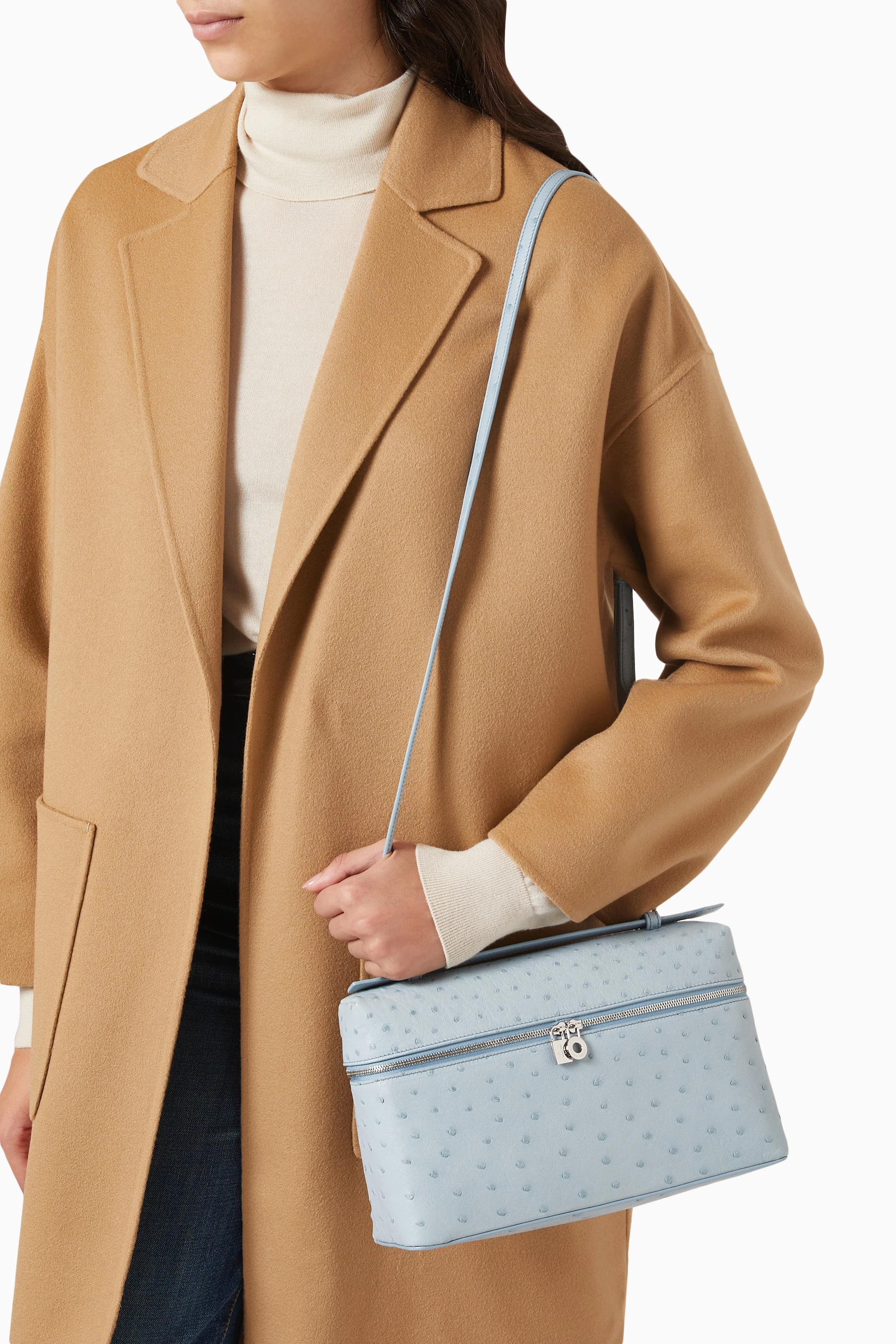 Loro piana ostrich bag shop